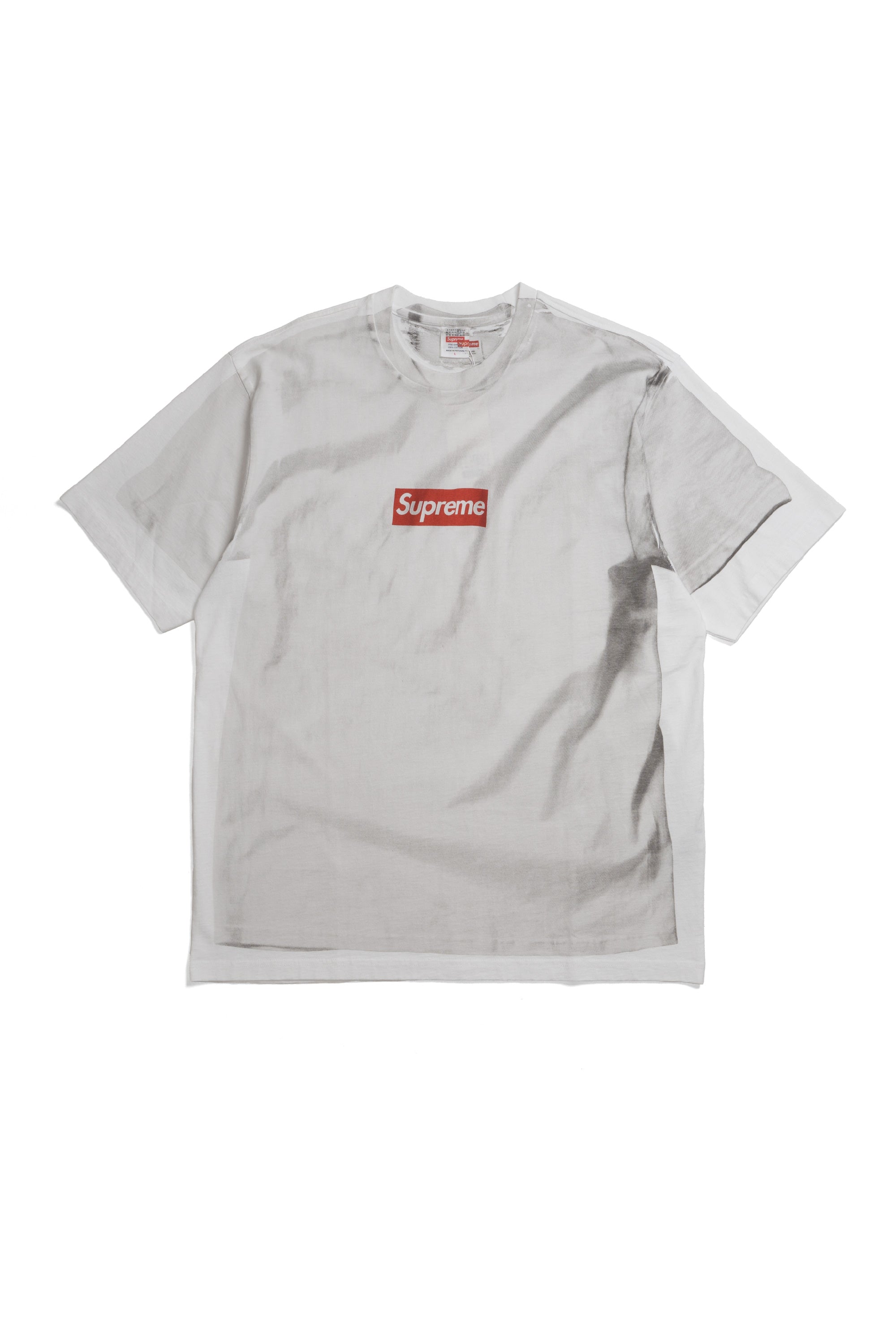 Margiela Box Logo Tee White
