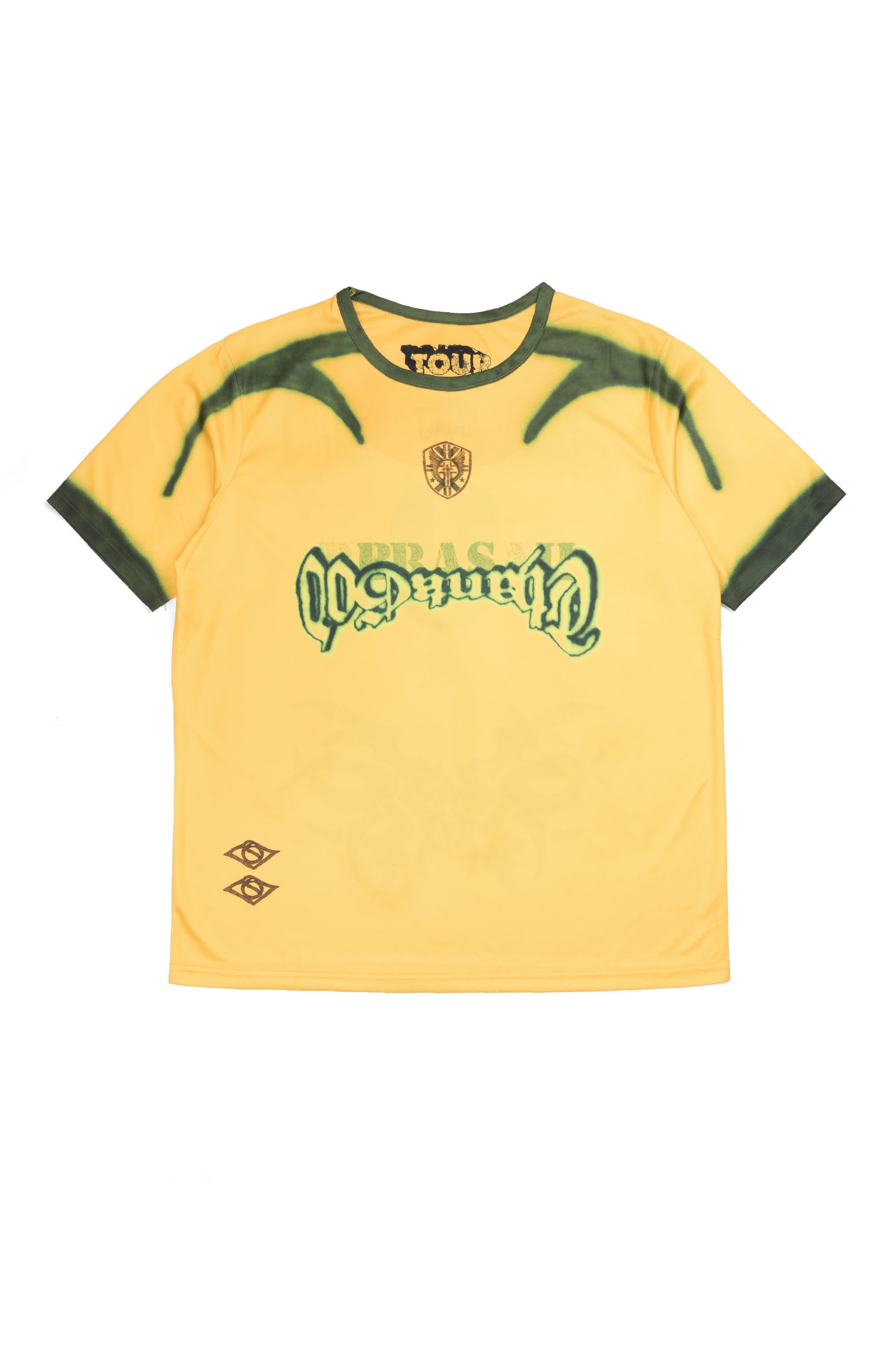 Brazil Soccer Jersey Yellow