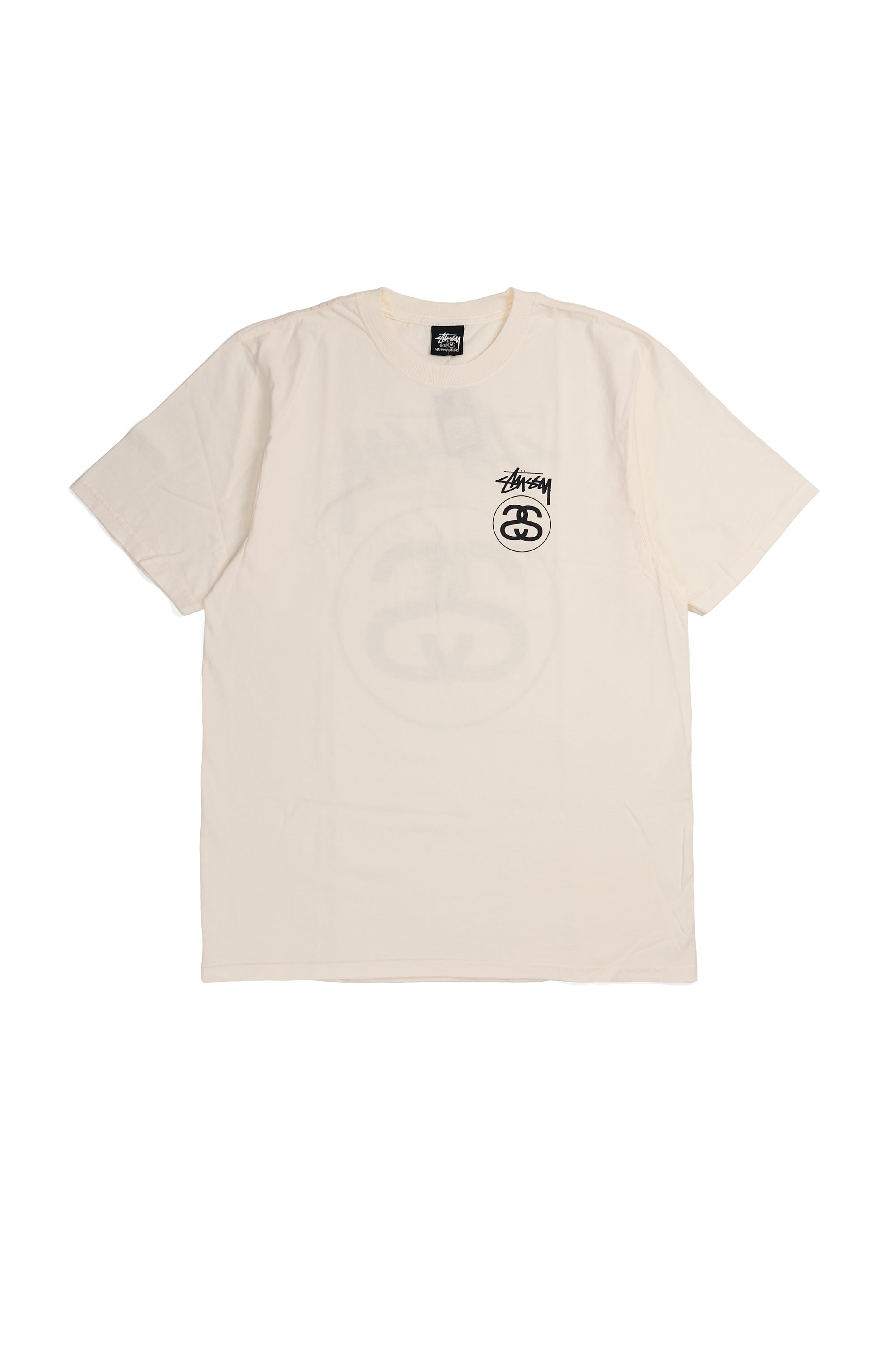 Stock Link Tee Pigment Dyed White