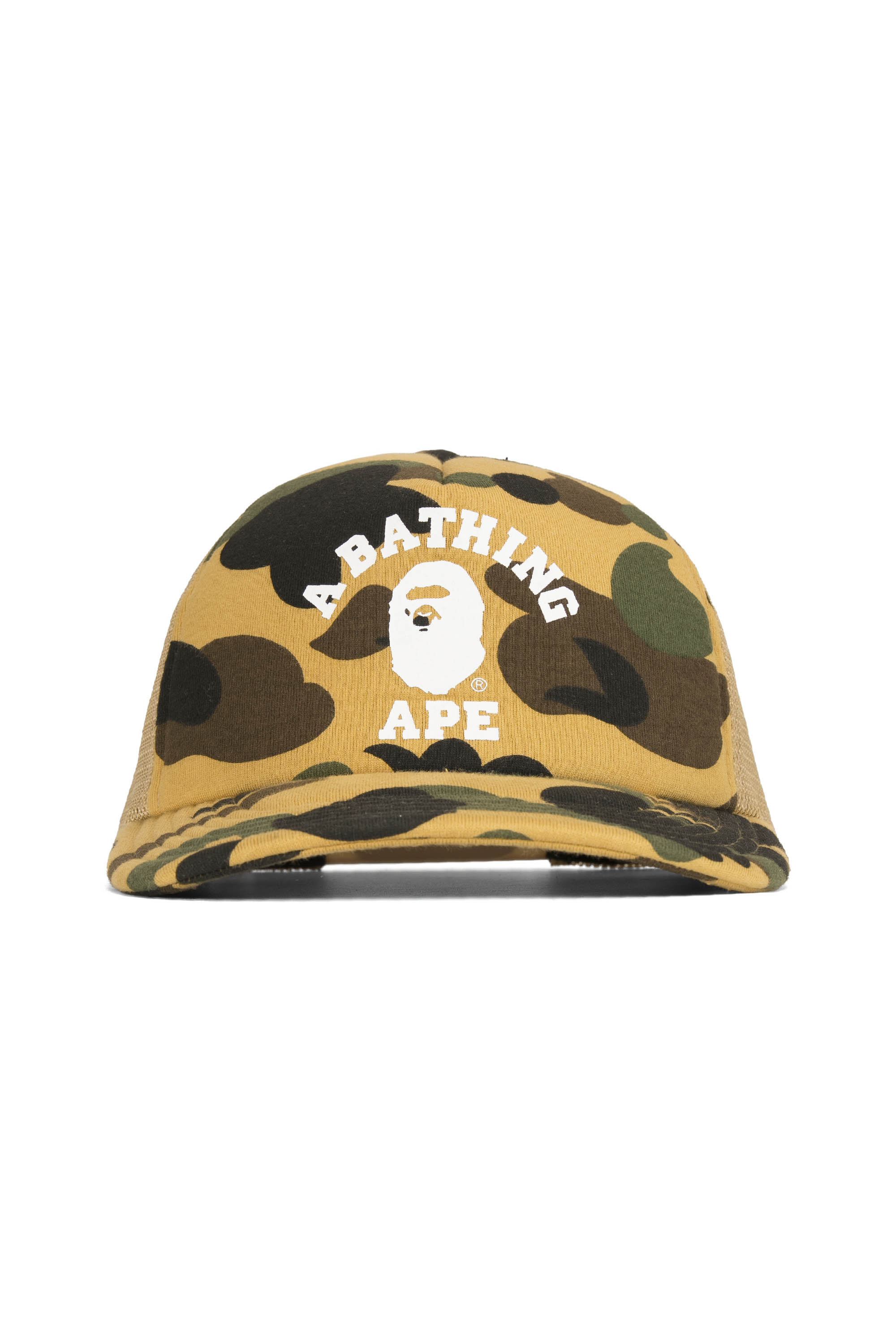 1st Camo College Mesh Cap Yellow