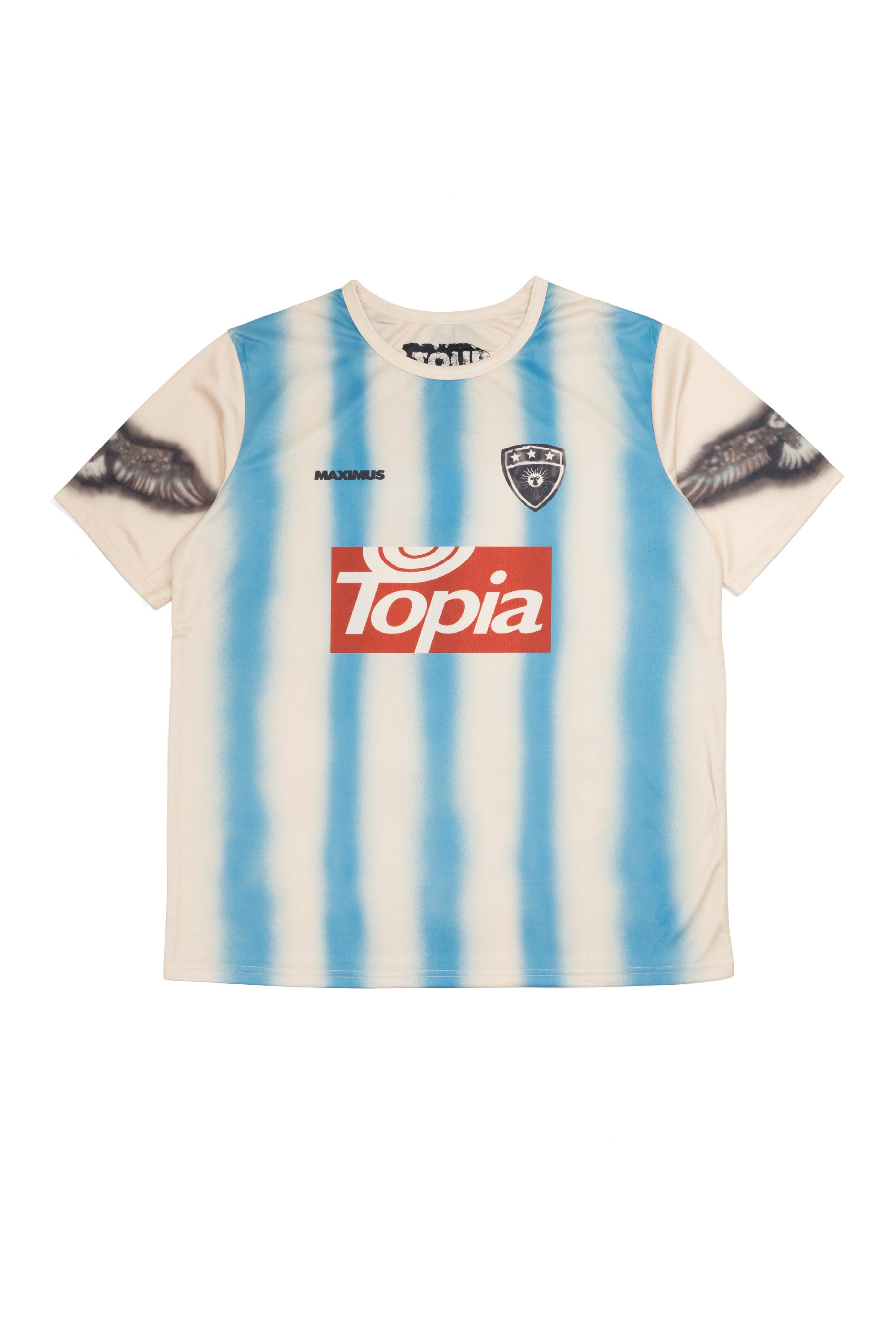 Argentina Soccer Jersey White/Blue