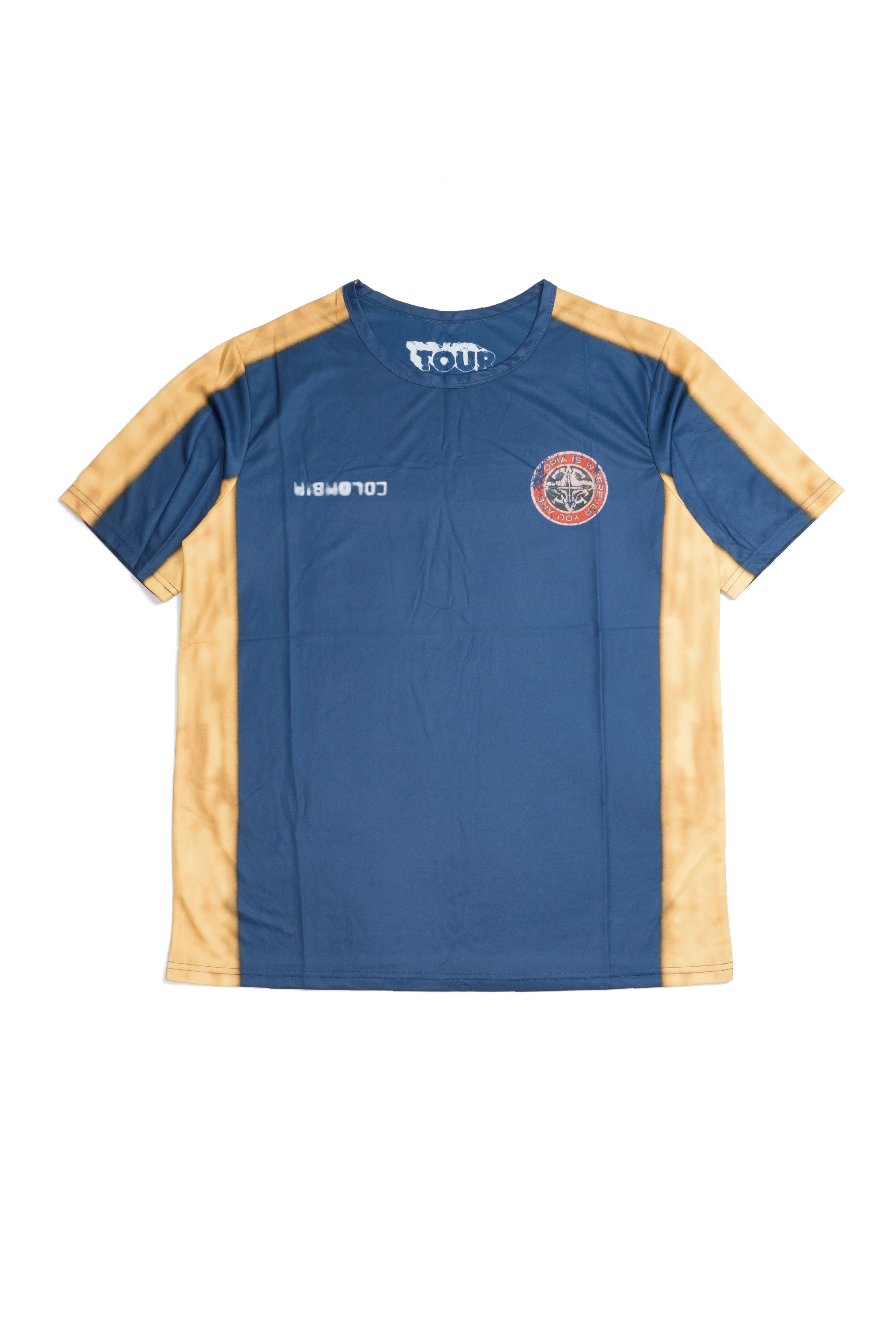 Colombia Soccer Jersey Blue/Yellow