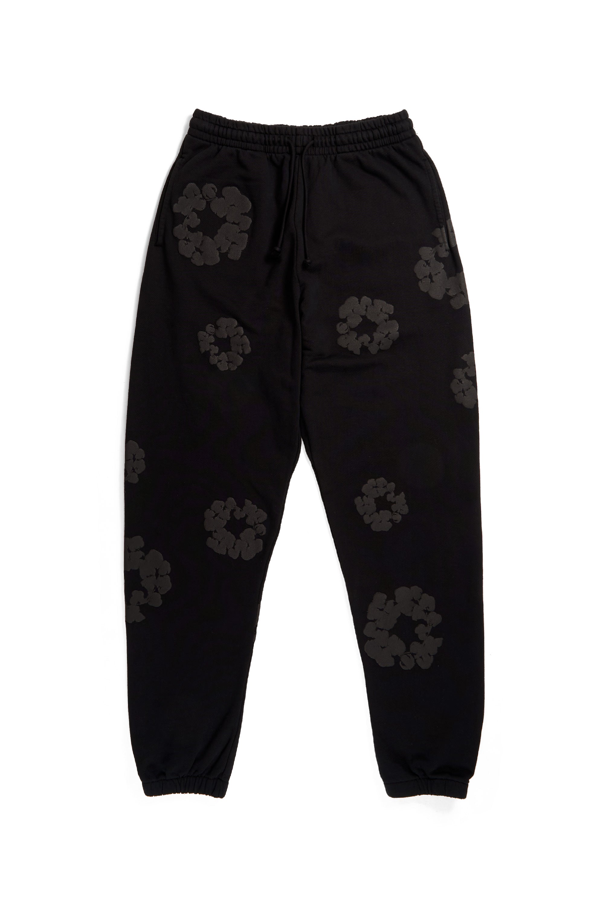 Mono Wreath Sweatpants Black
