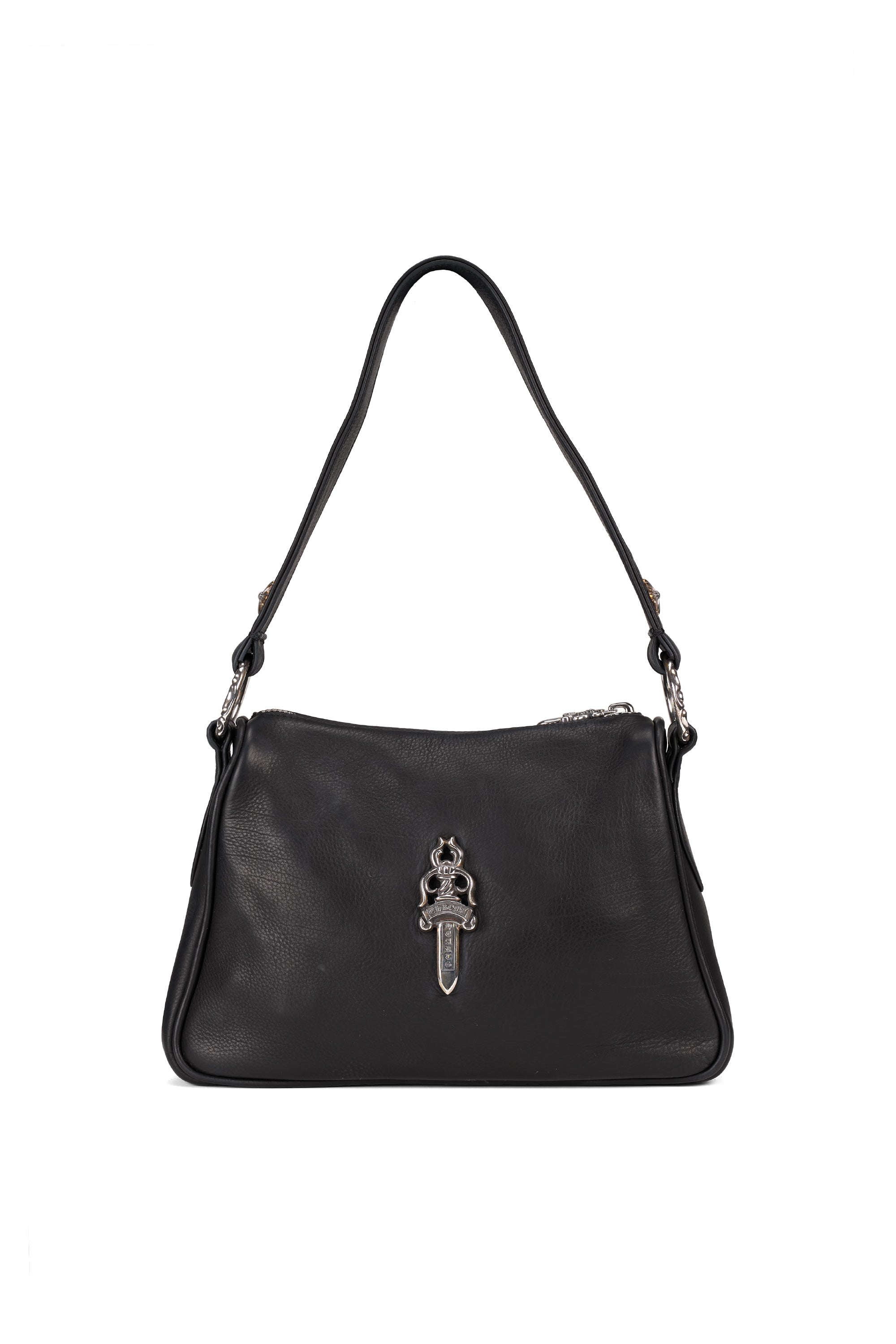 Hobo Leather Bag Black