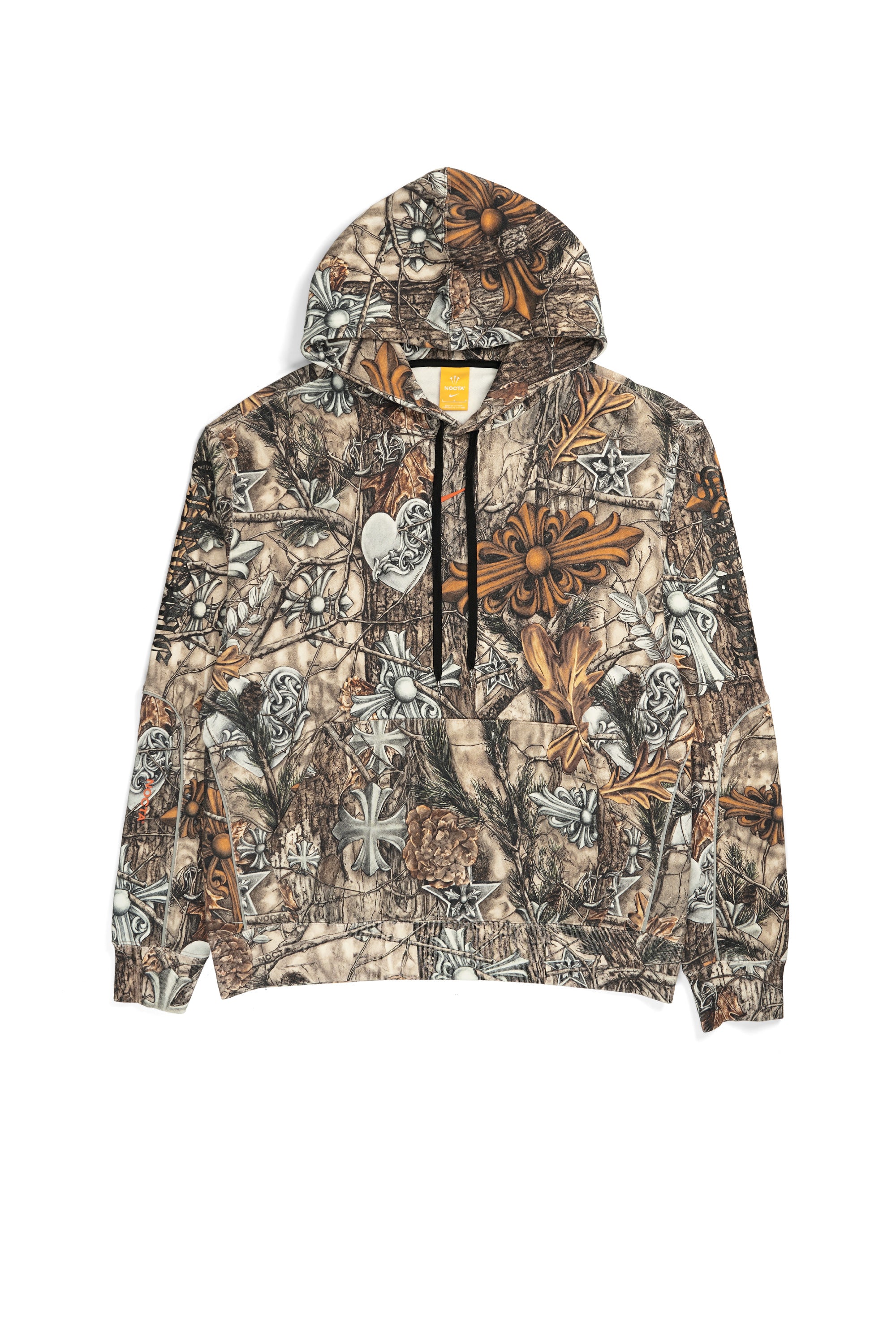 NOCTA Leather Horseshoe Logo Hoodie
