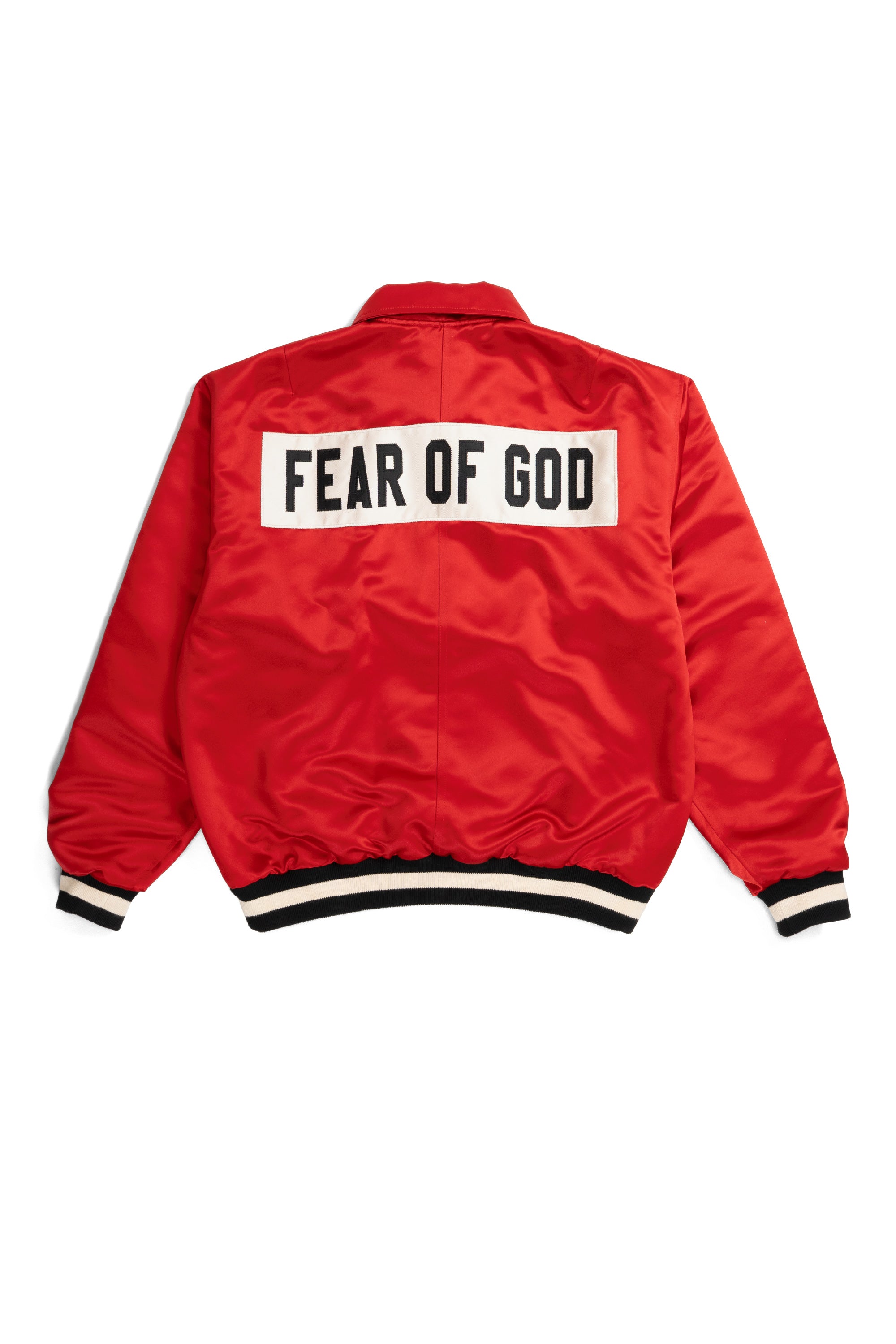 Half-Zip Coaches Jacket Red