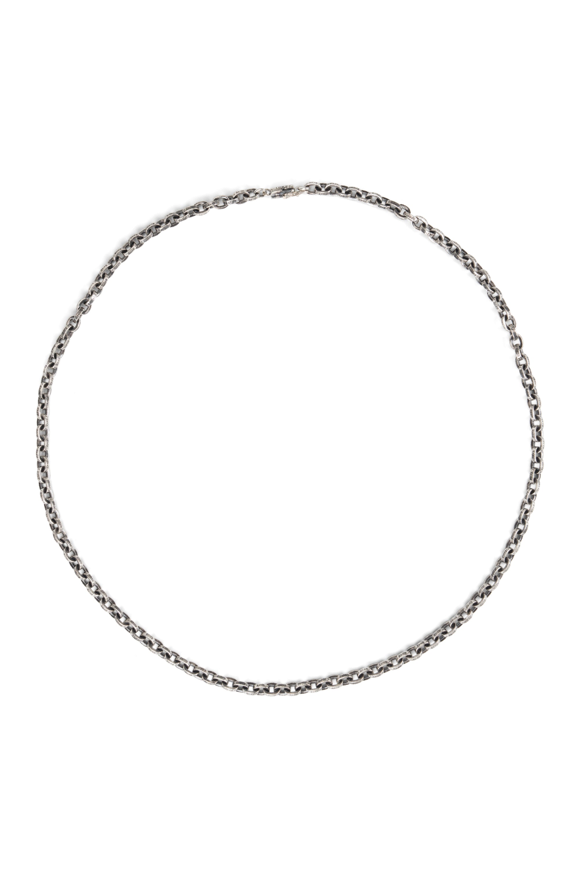 Chrome Hearts Paper Chain Necklace Silver – YFIFTEEN