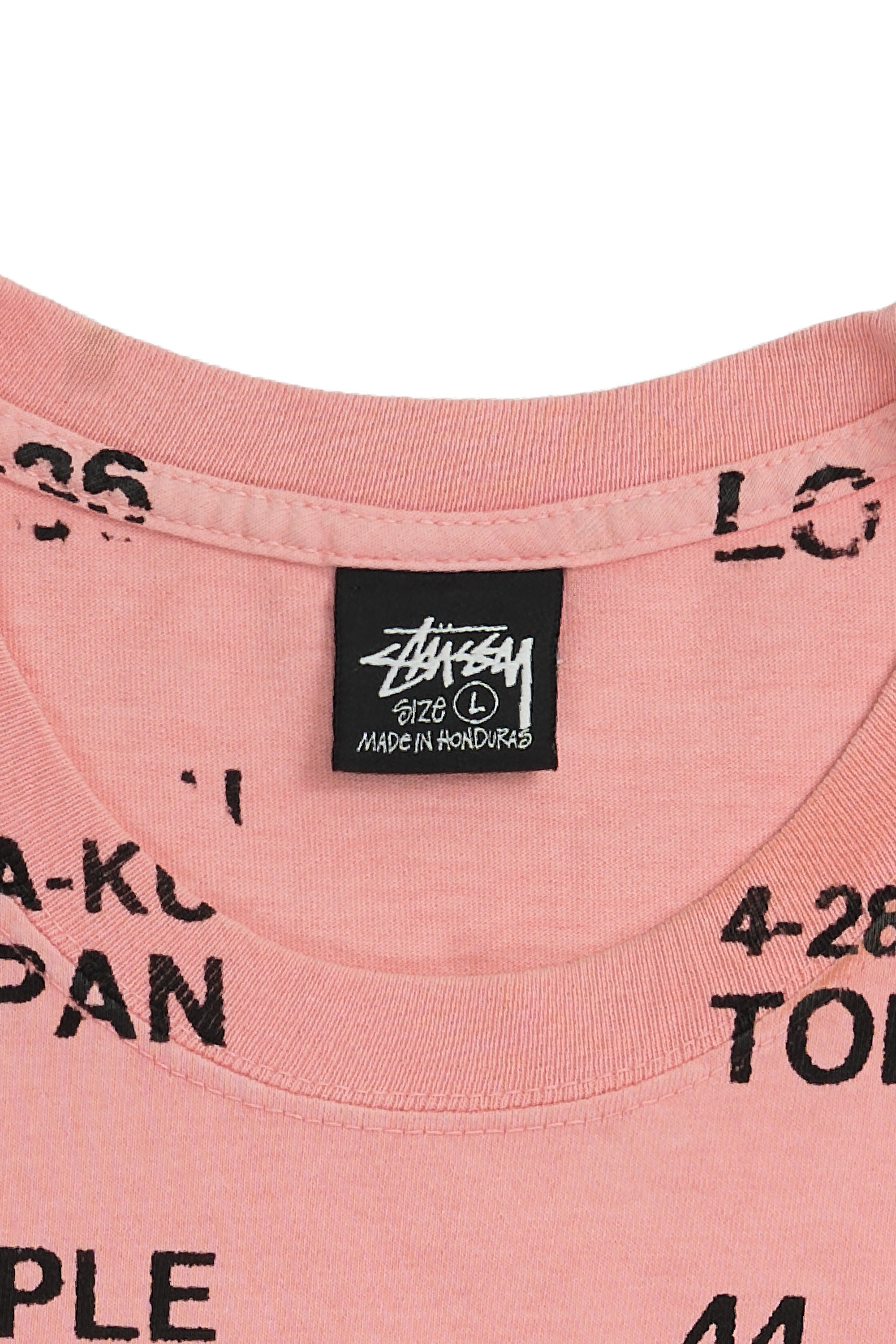 Locations Pigment Dyed Tee Coral