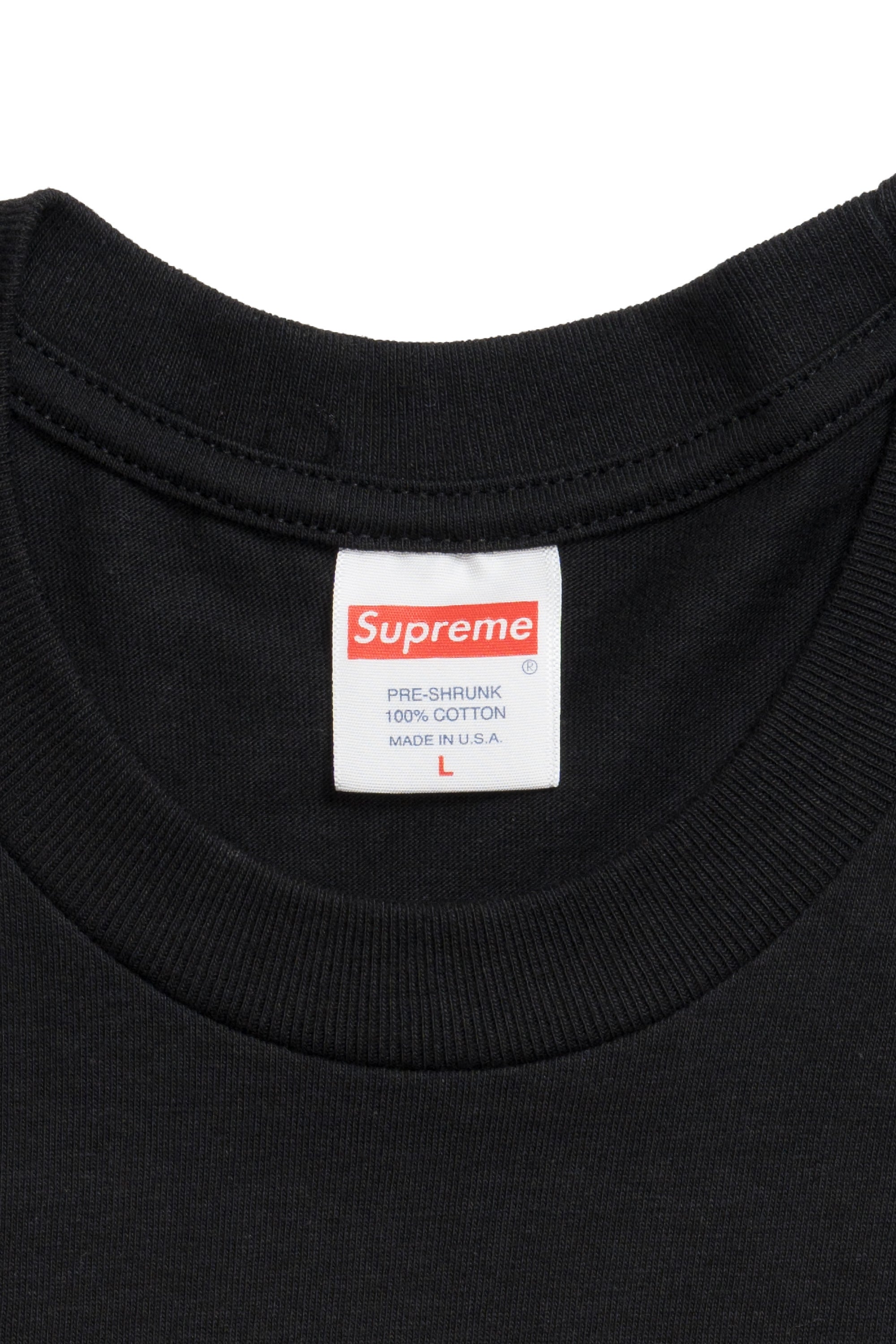Steadman Box Logo Tee Black