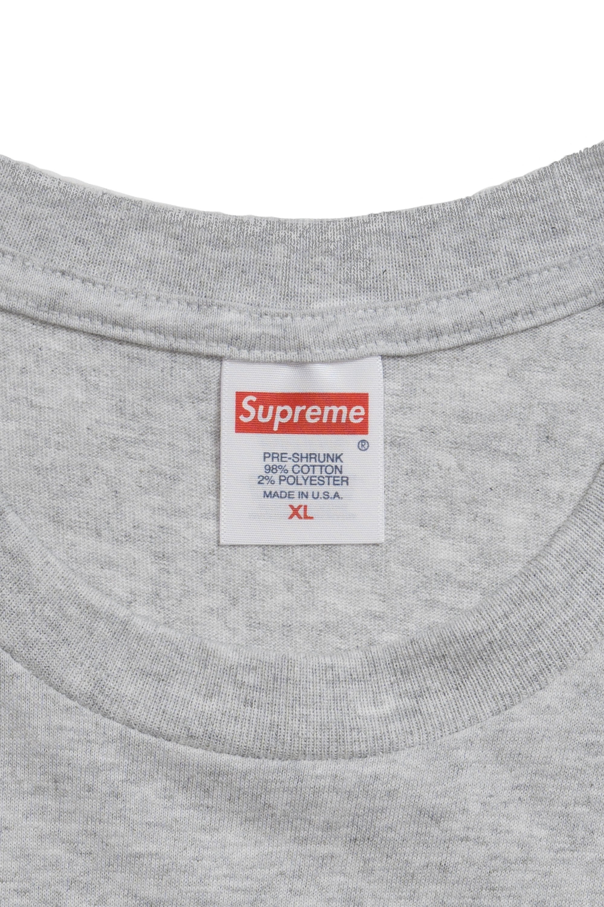 Box Logo Tee (FW23) Ash Grey