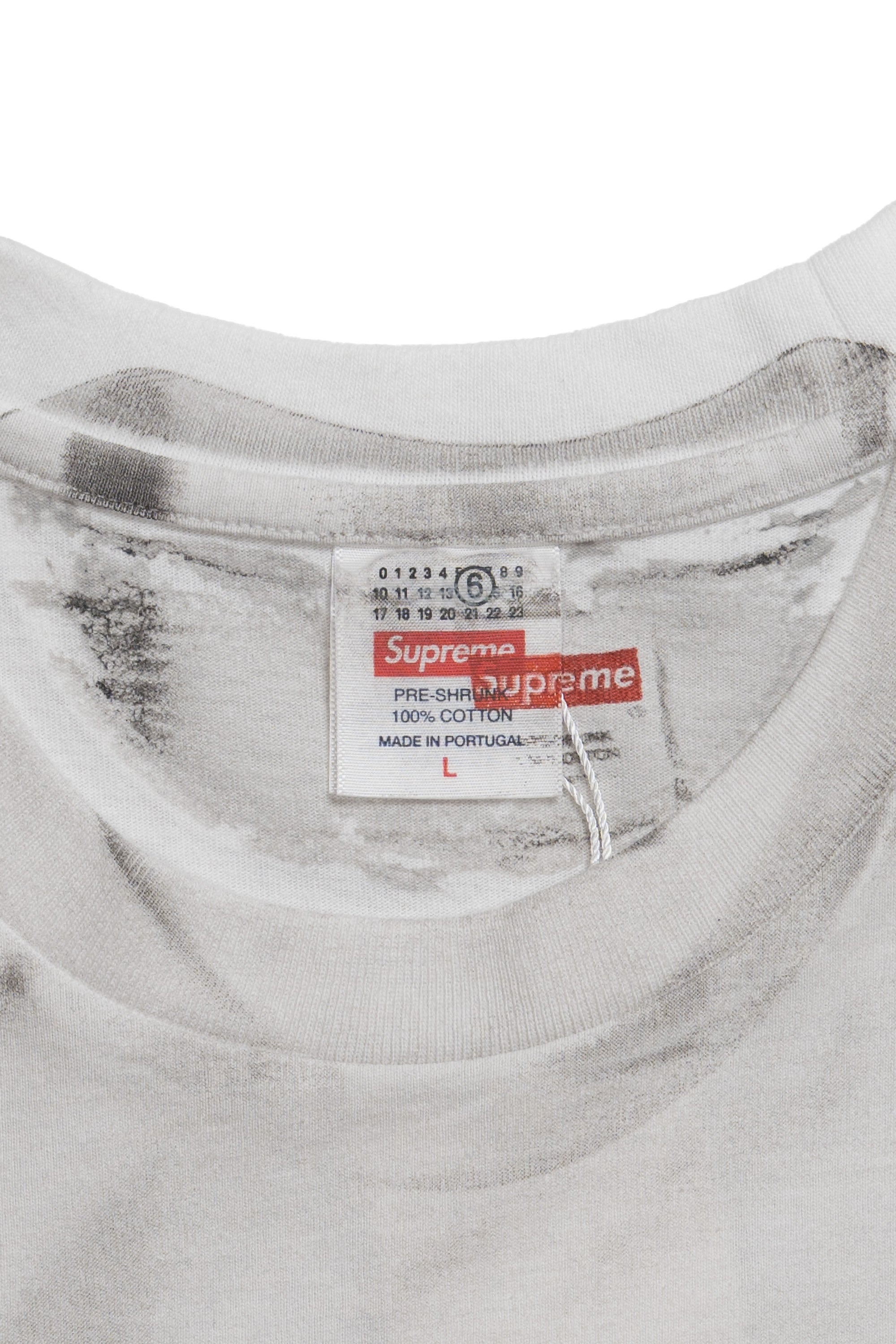 Margiela Box Logo Tee White