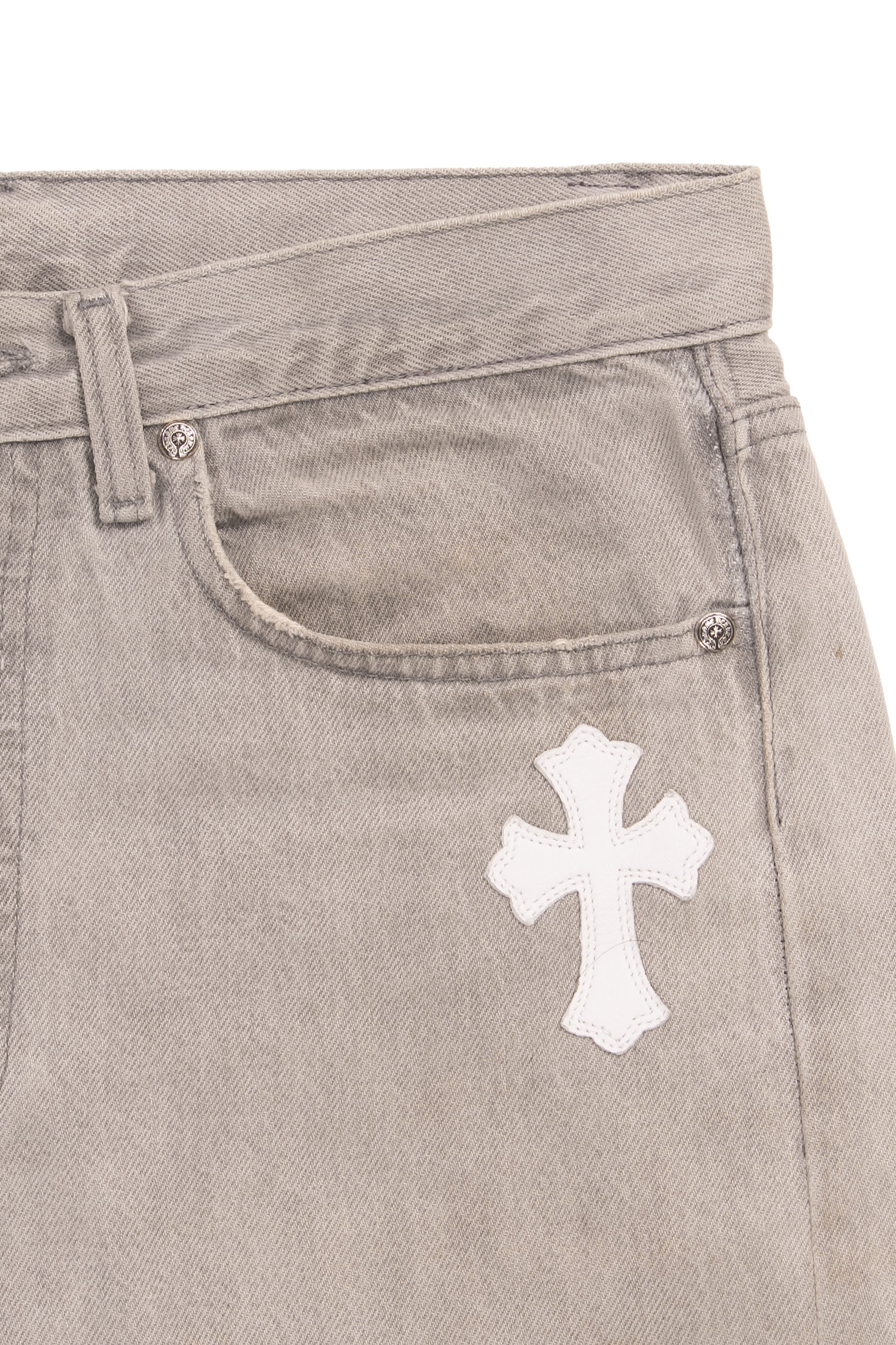Levi's 501 Exclusive Tokyo Cross Patch Jeans Grey