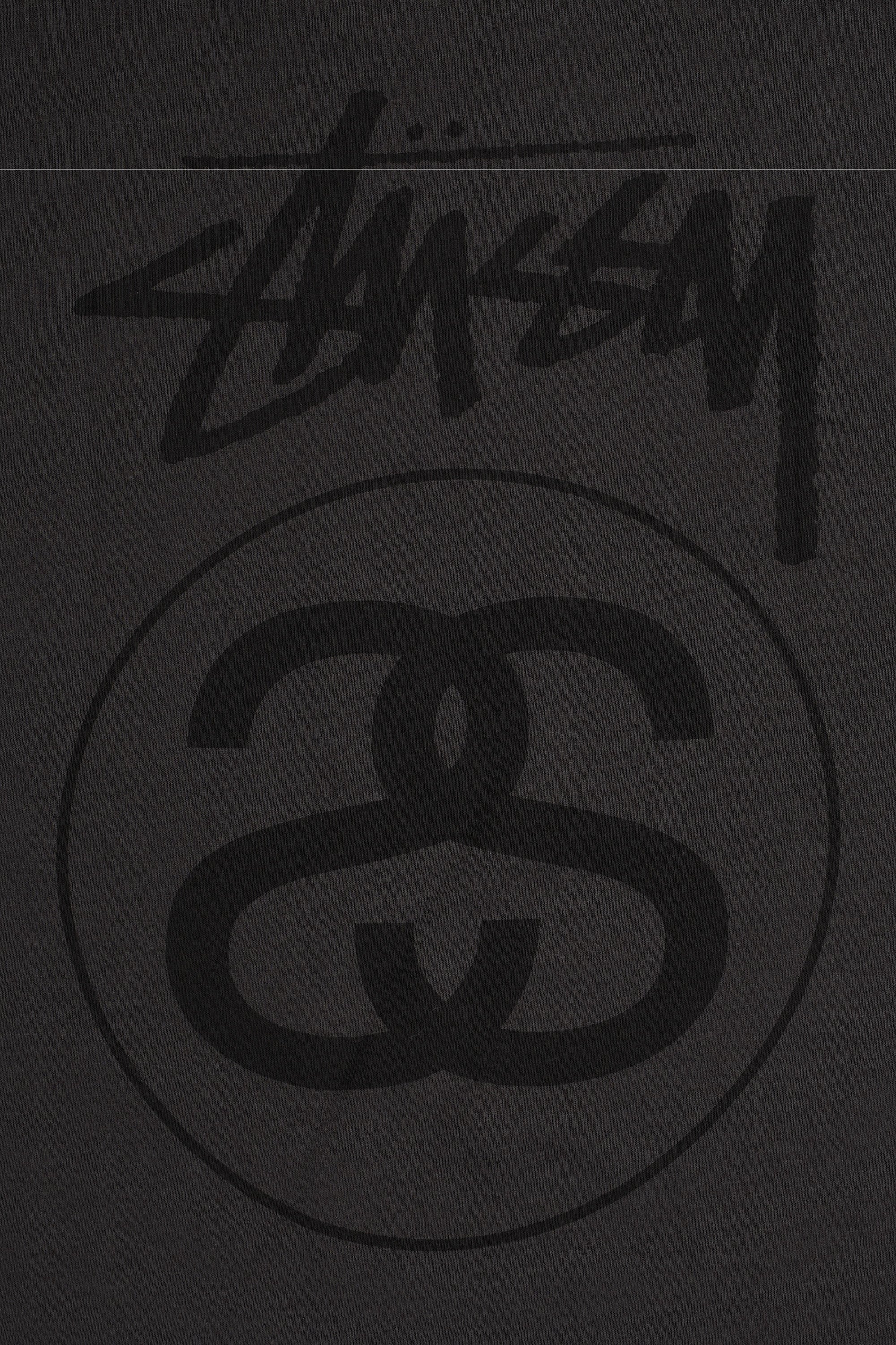 Stock Link Tee Pigment Dyed Black