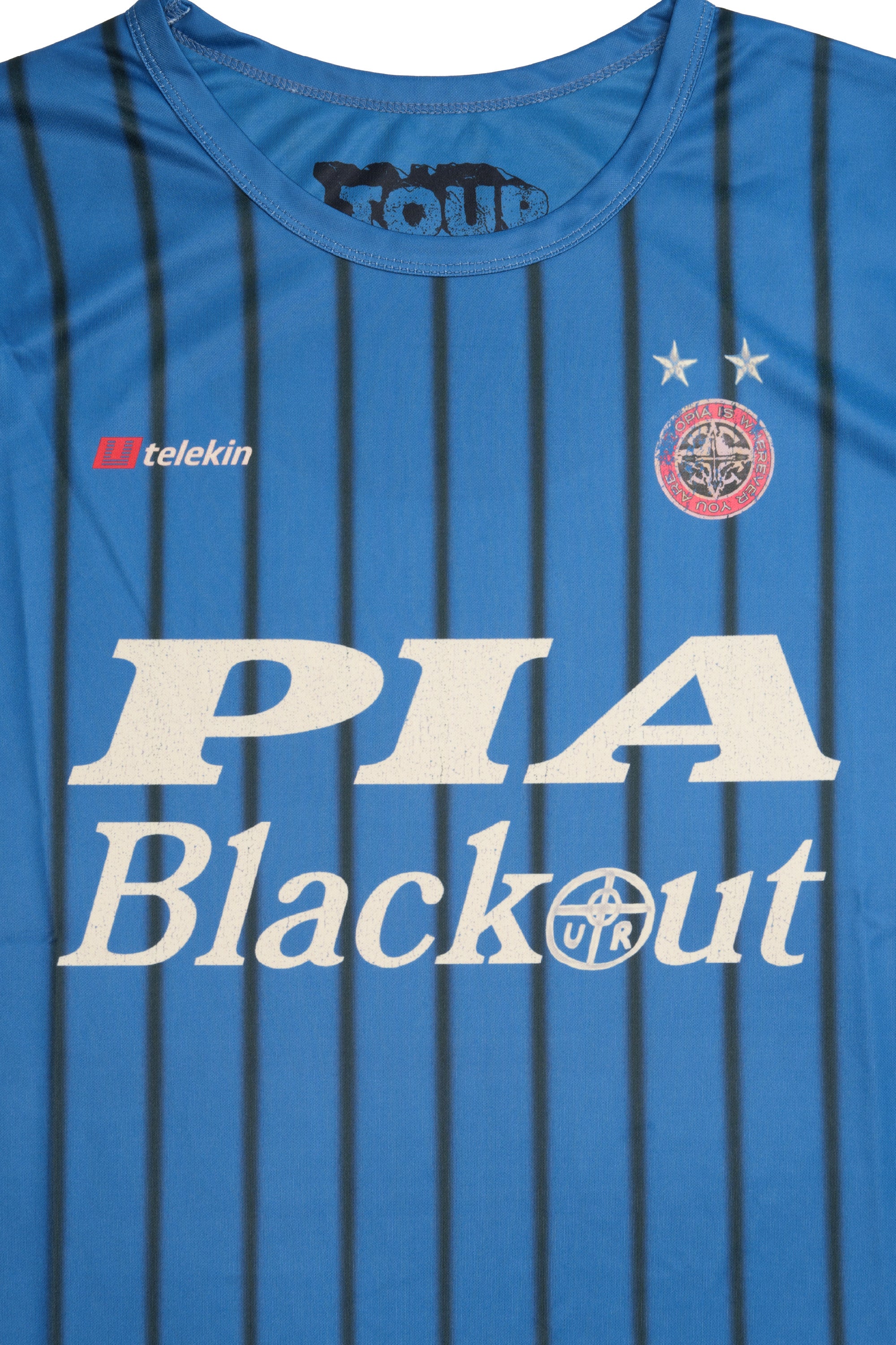 Chile Soccer Jersey Blue/Black