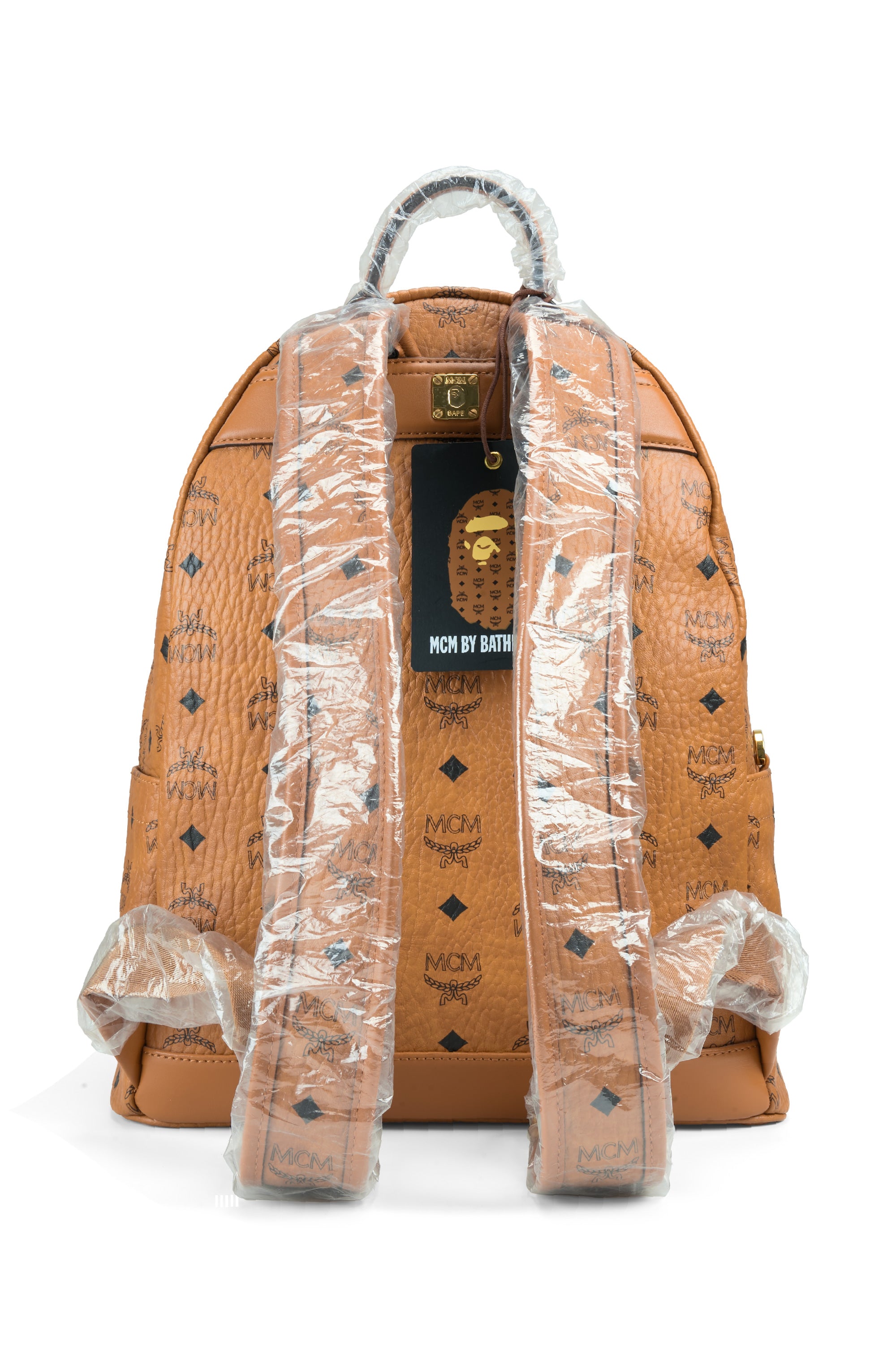 Shark Stark Backpack Viseto Cognac