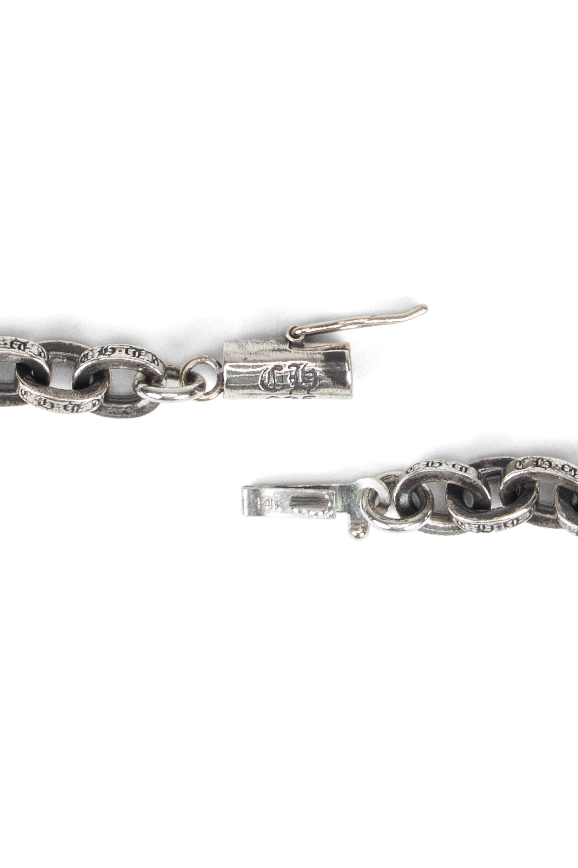 Paper Chain Necklace	Silver