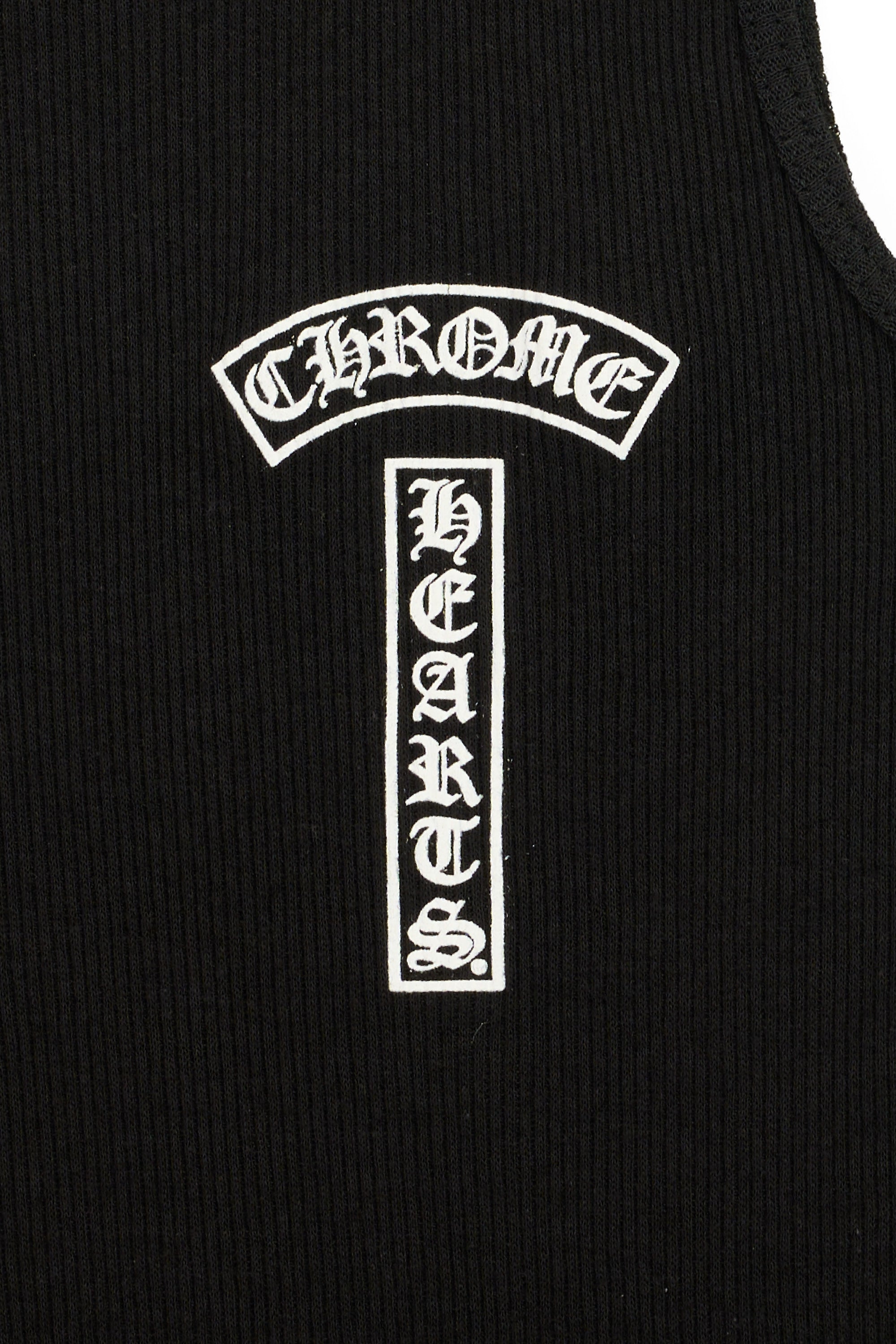 Cross, T-Bar Logo Tank Top Black