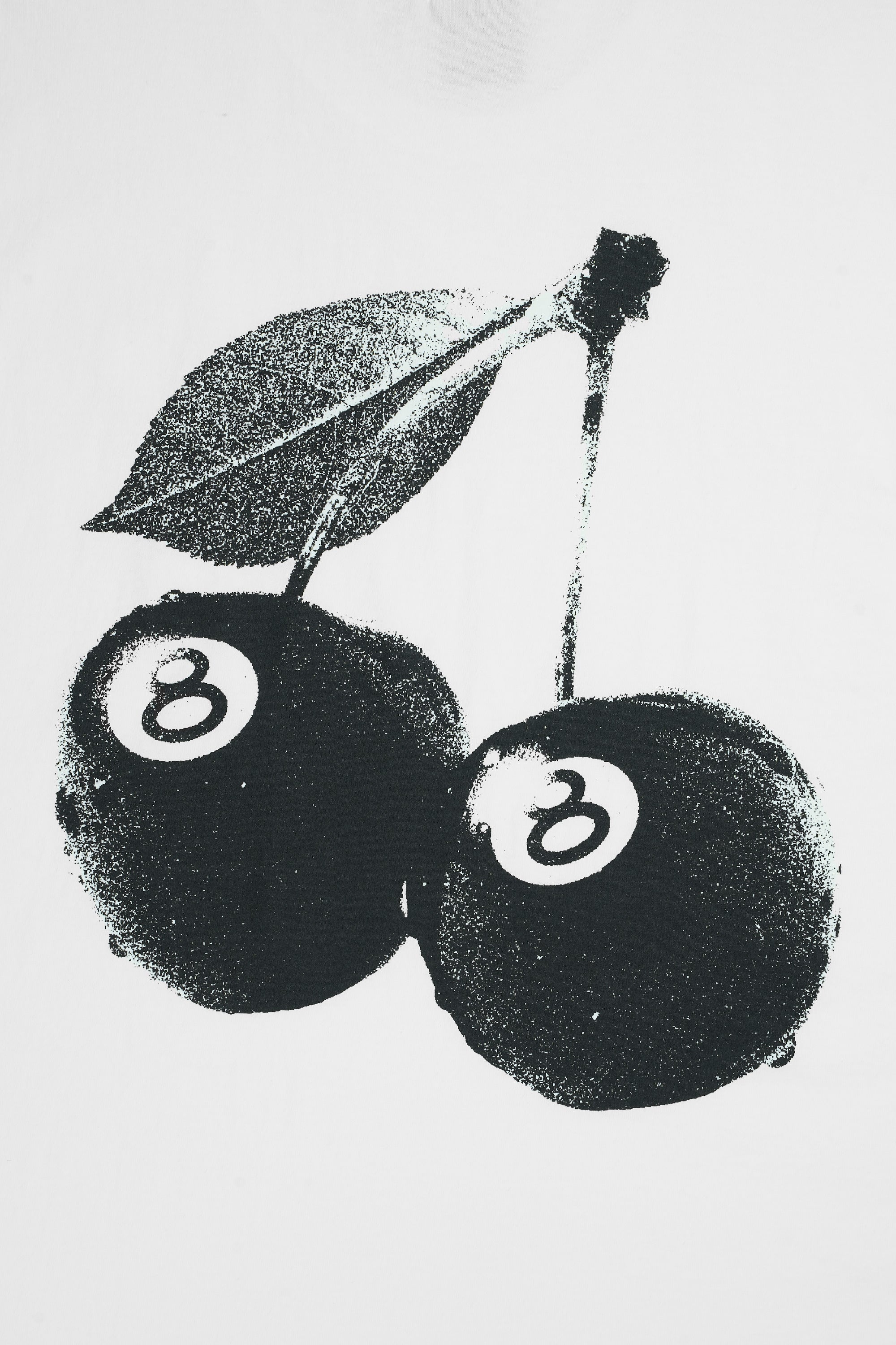 Cherries Tee White