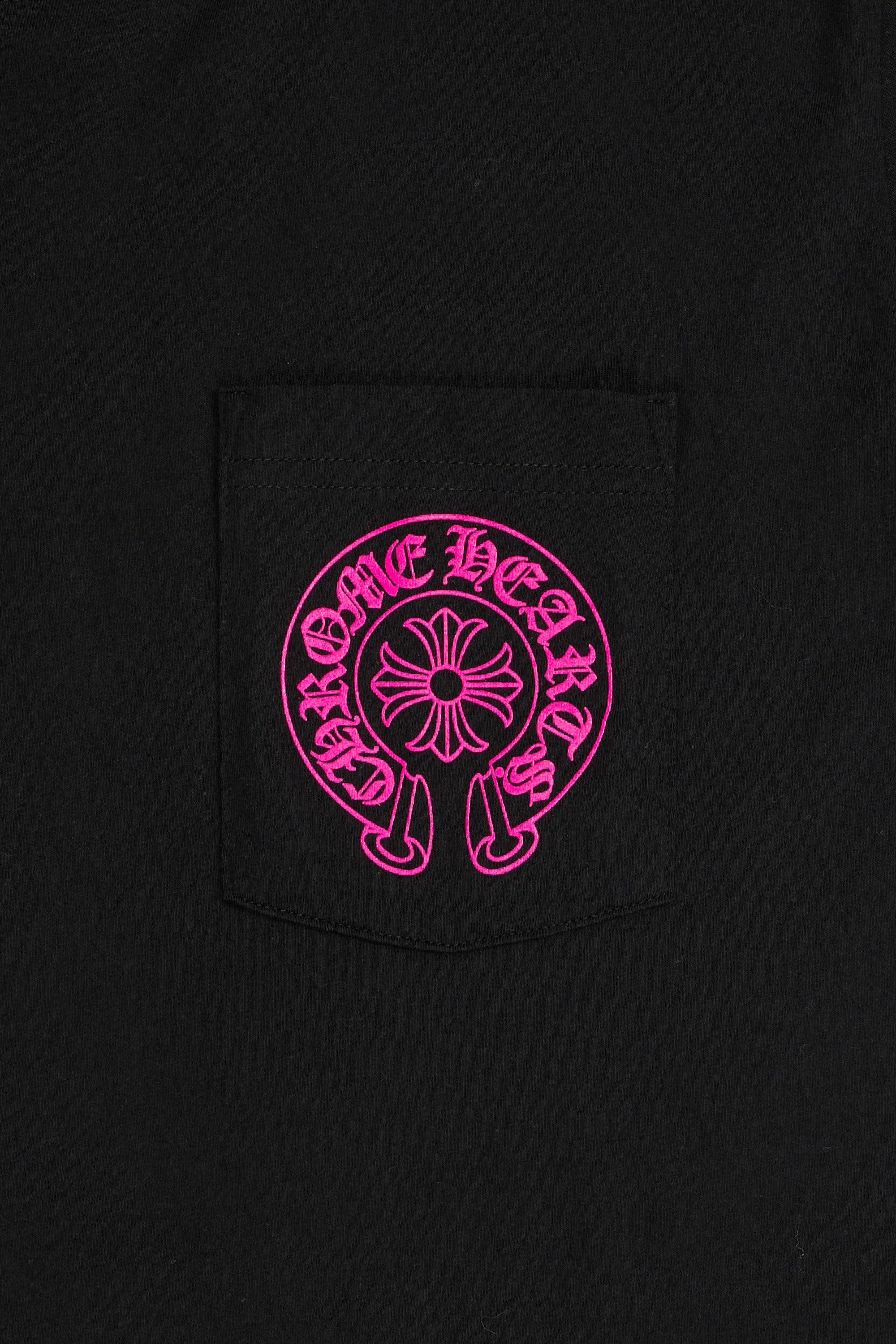 Horseshoe Logo T-shirt Black/Pink