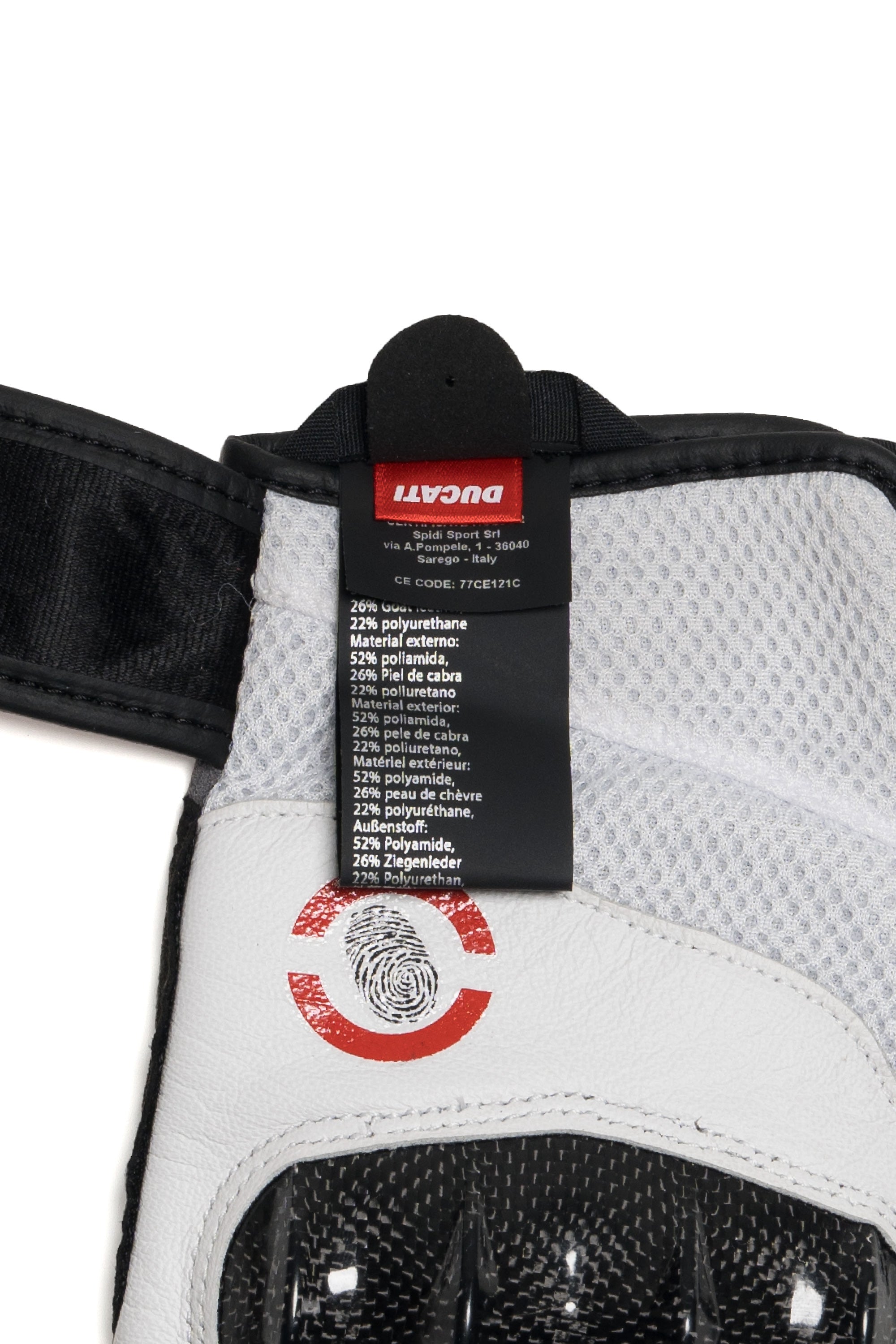 C1 Leather Gloves Red