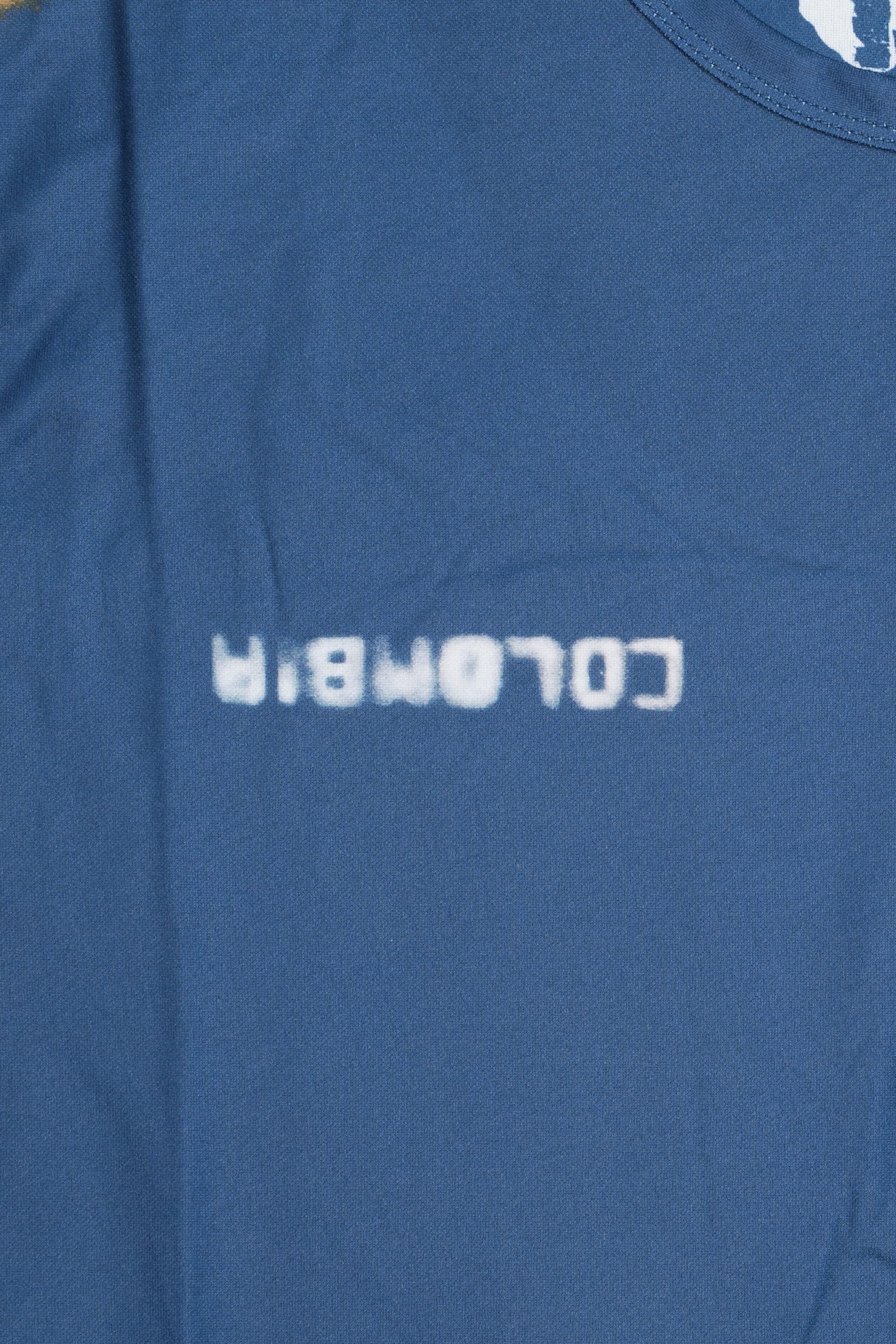 Colombia Soccer Jersey Blue/Yellow