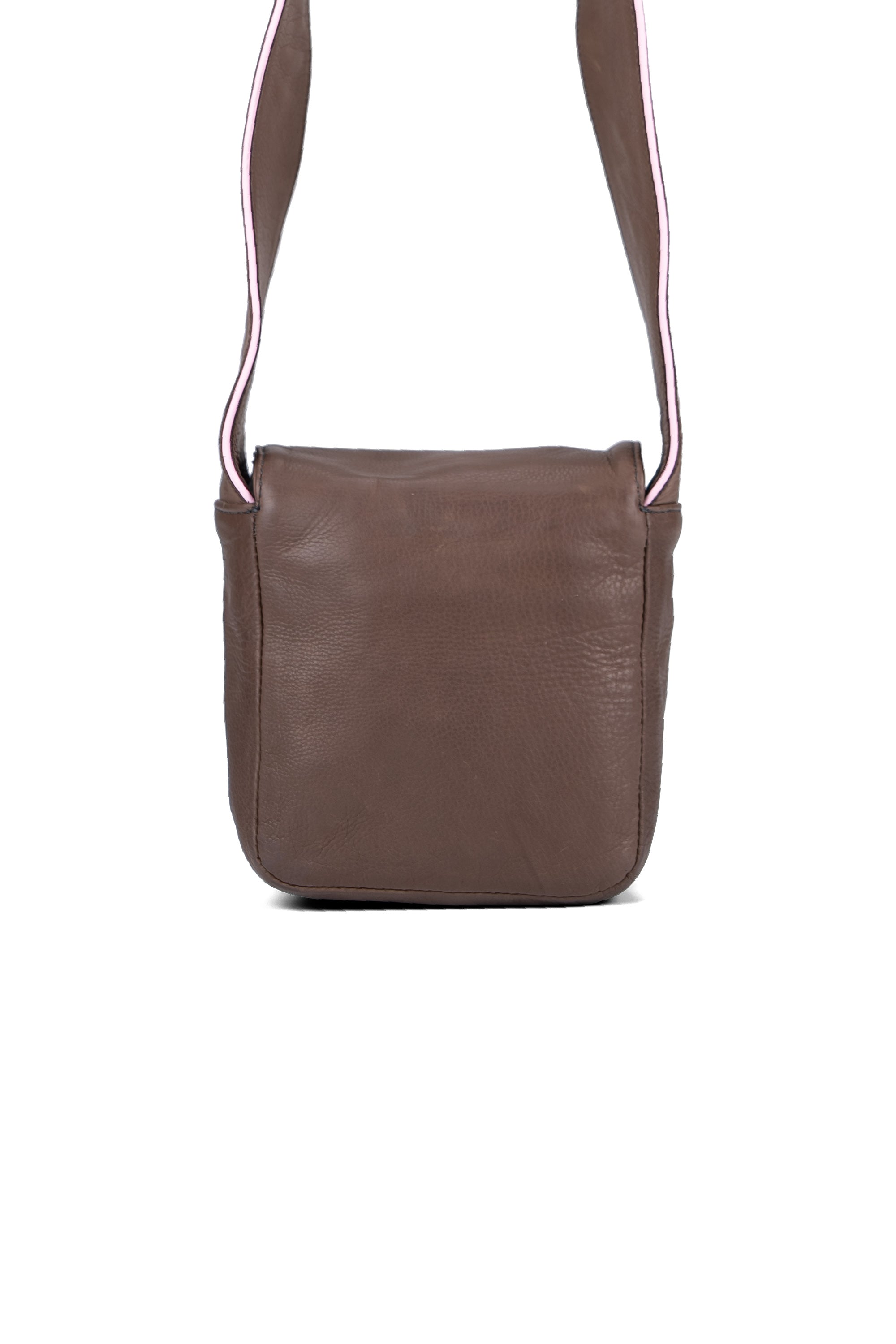 Hot Pot Leather Bag Brown