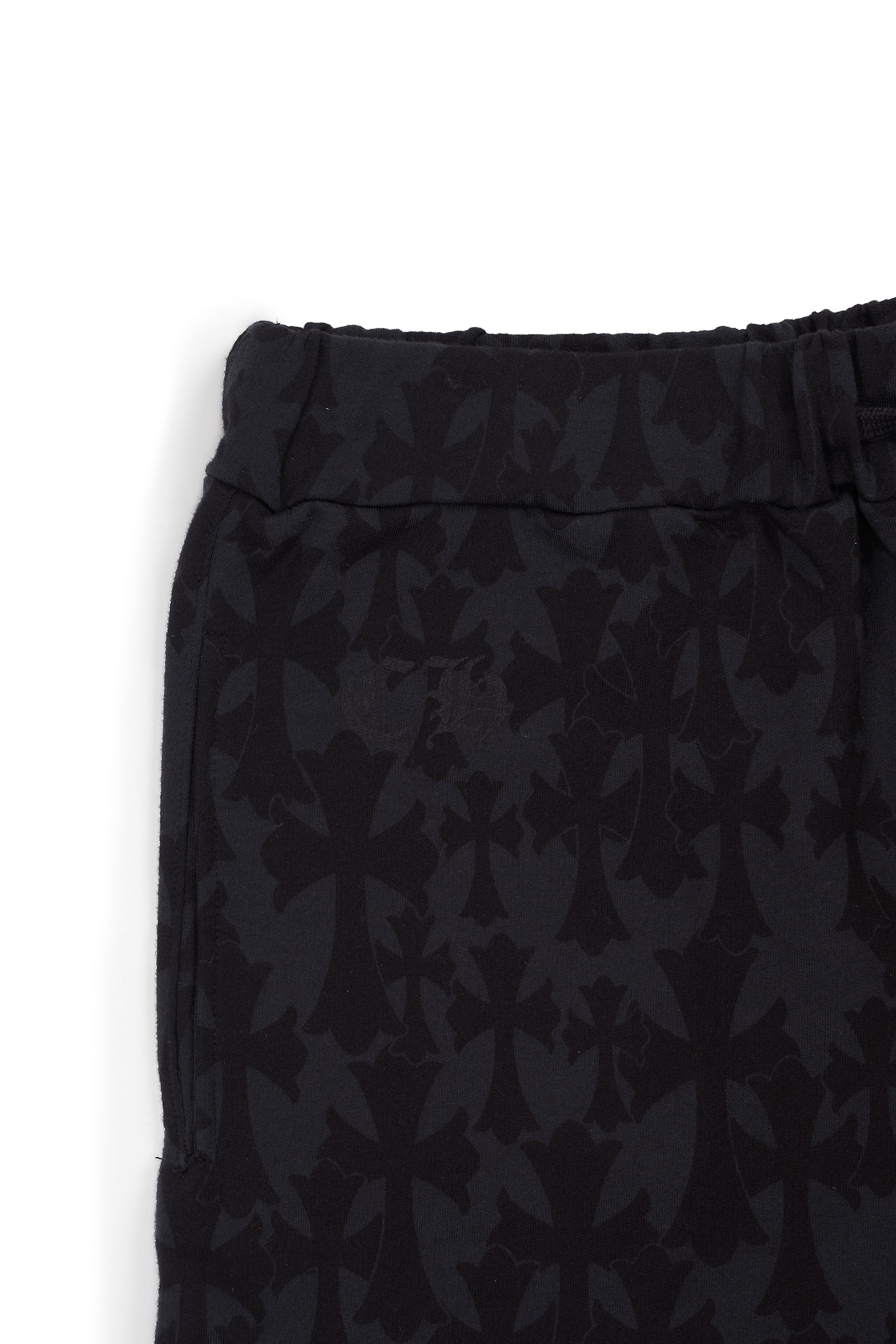 Cemetery Cross All Over Sweatpant Black