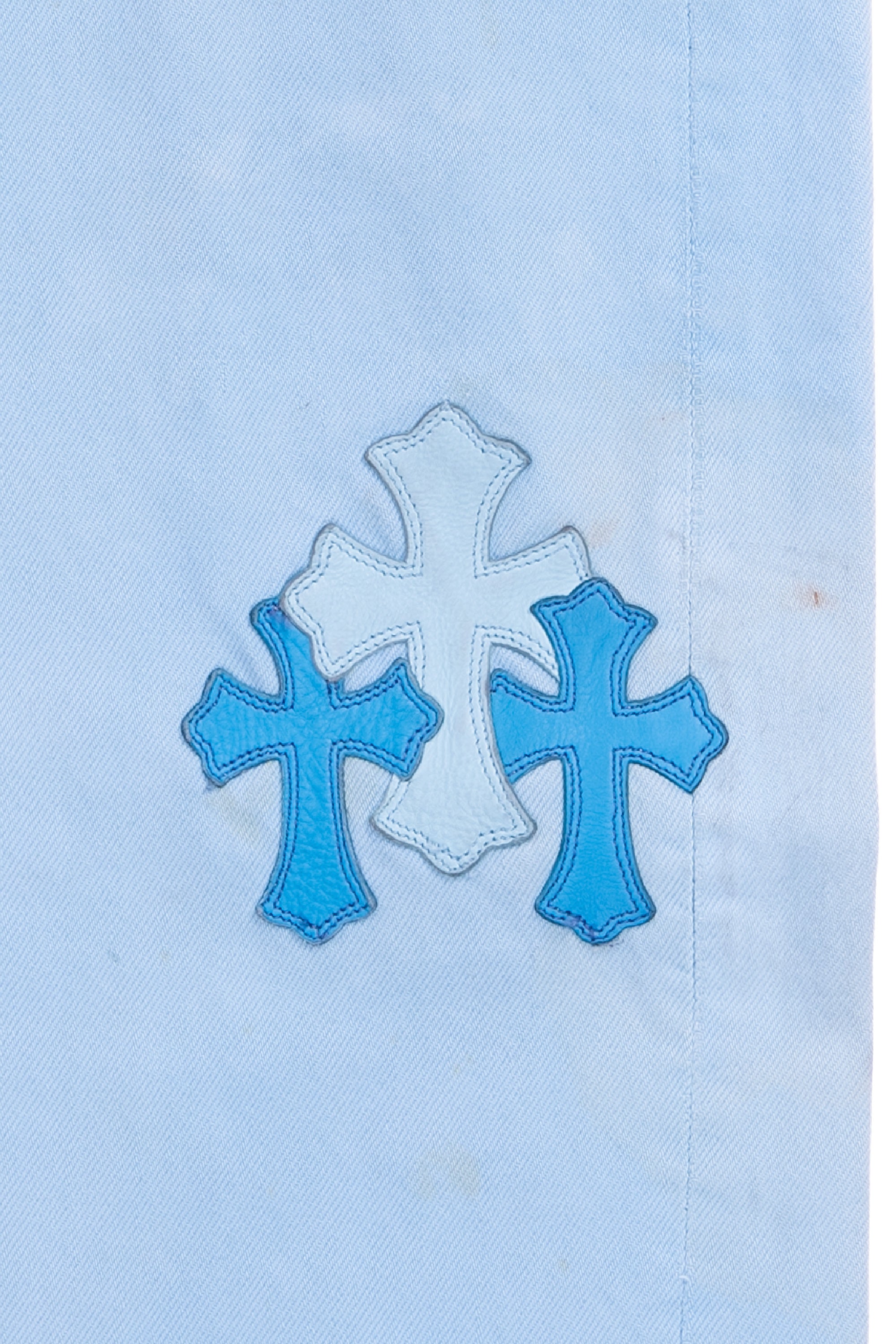 Levi's 501 Miami Cross Patch Jeans Light Blue