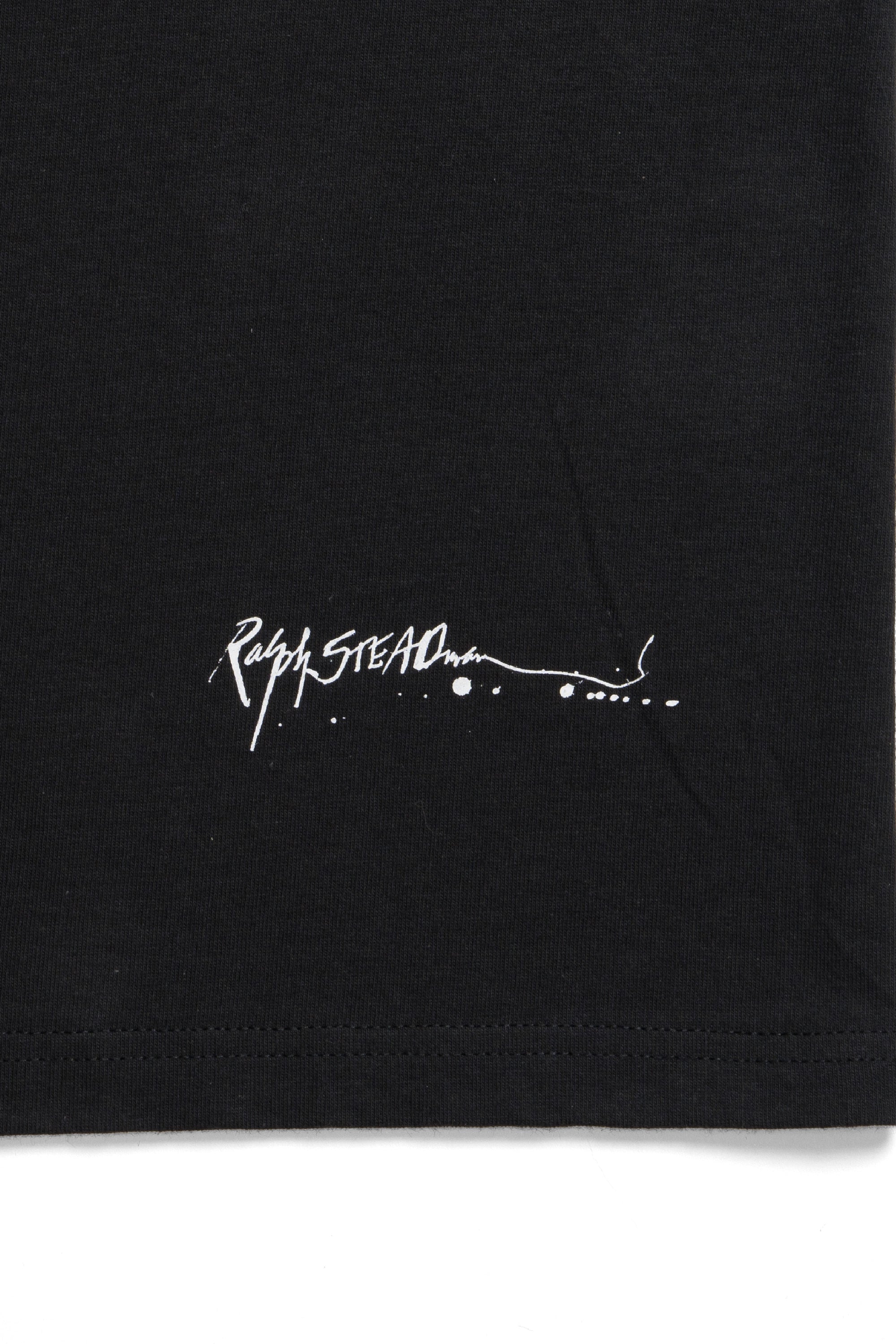 Steadman Box Logo Tee Black