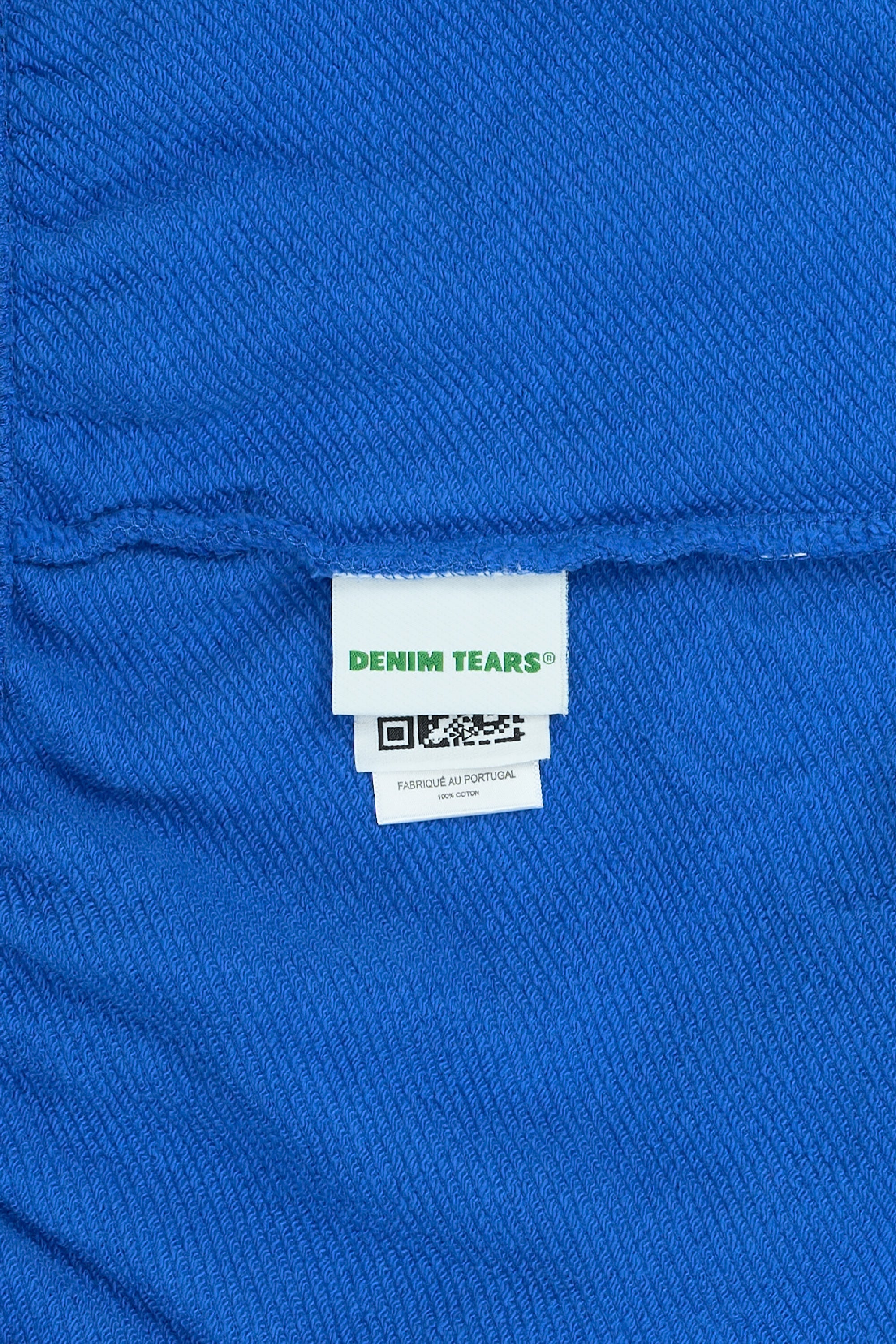 Cotton Wreath Shorts Blue