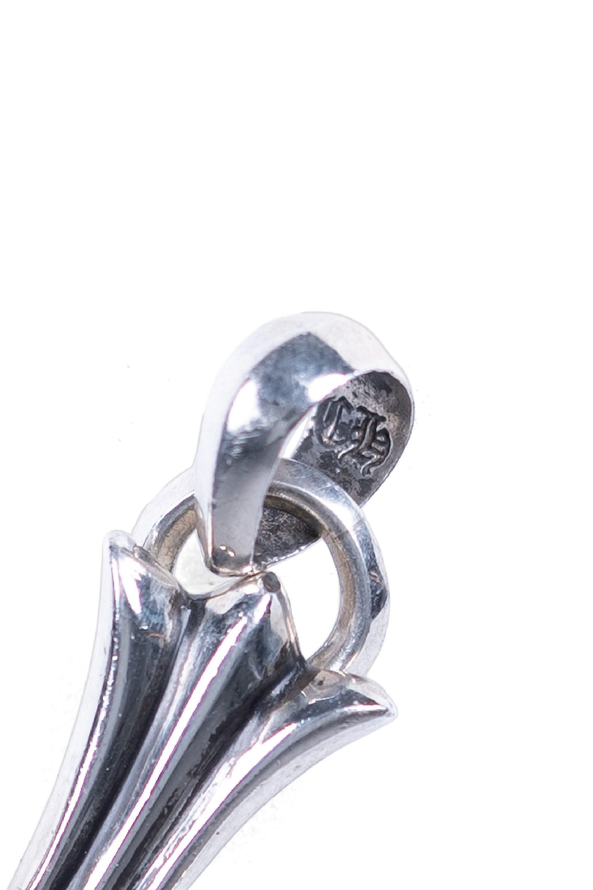 Large CH Cross with Bale Pendant