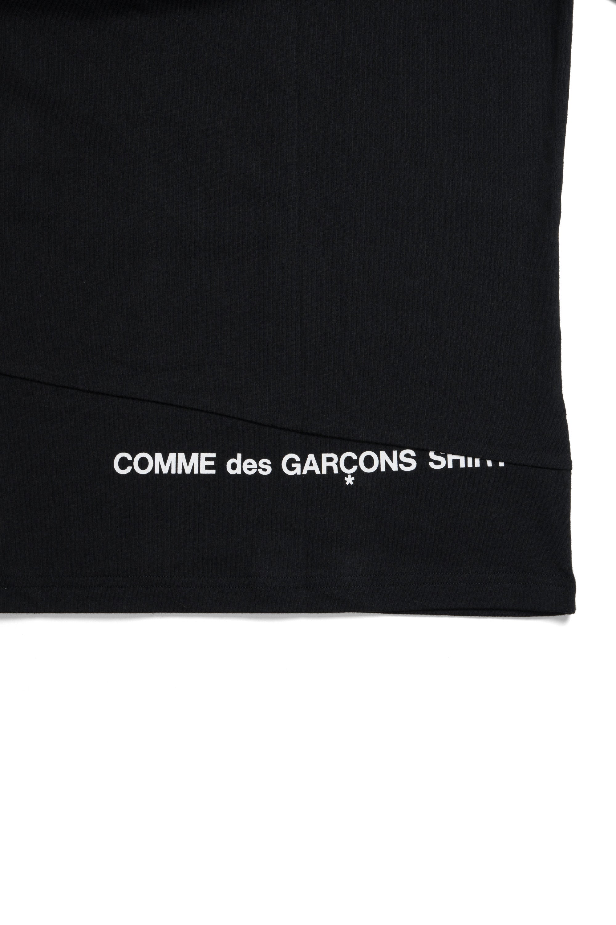 Split Box Logo Tee Black