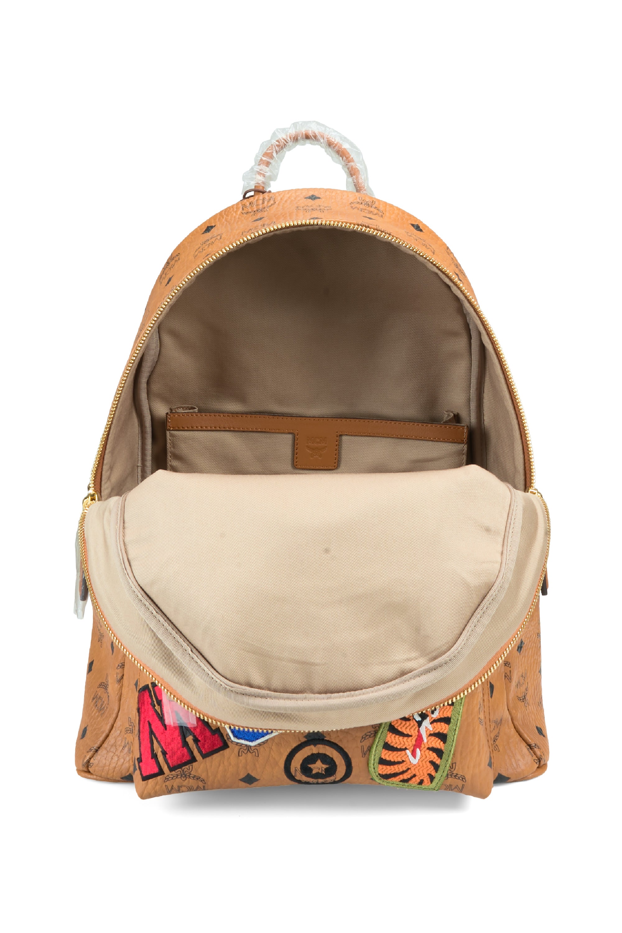 Shark Stark Backpack Viseto Cognac