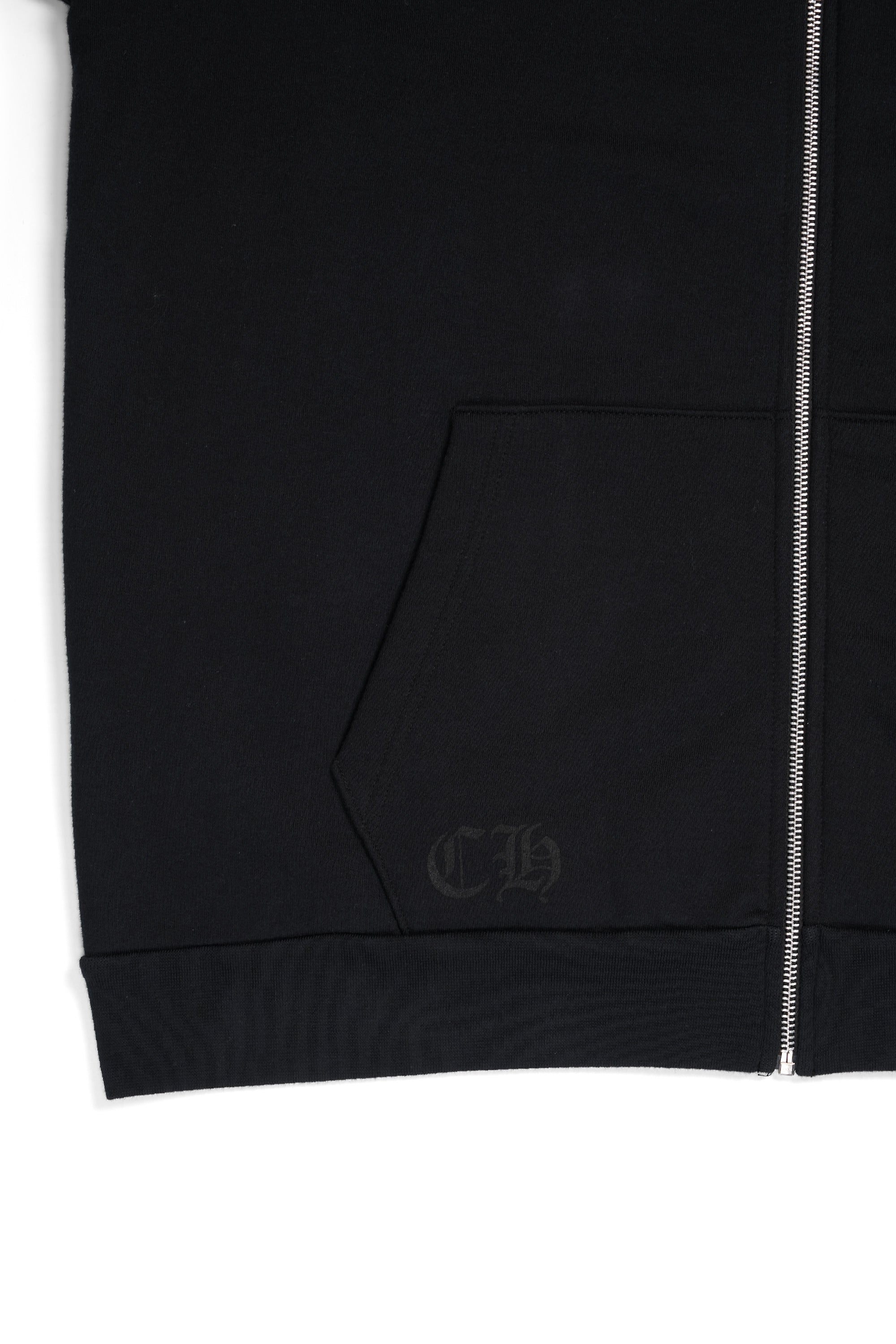 Las Vegas Exclusive Horseshoe Logo Zip Hoodie Black