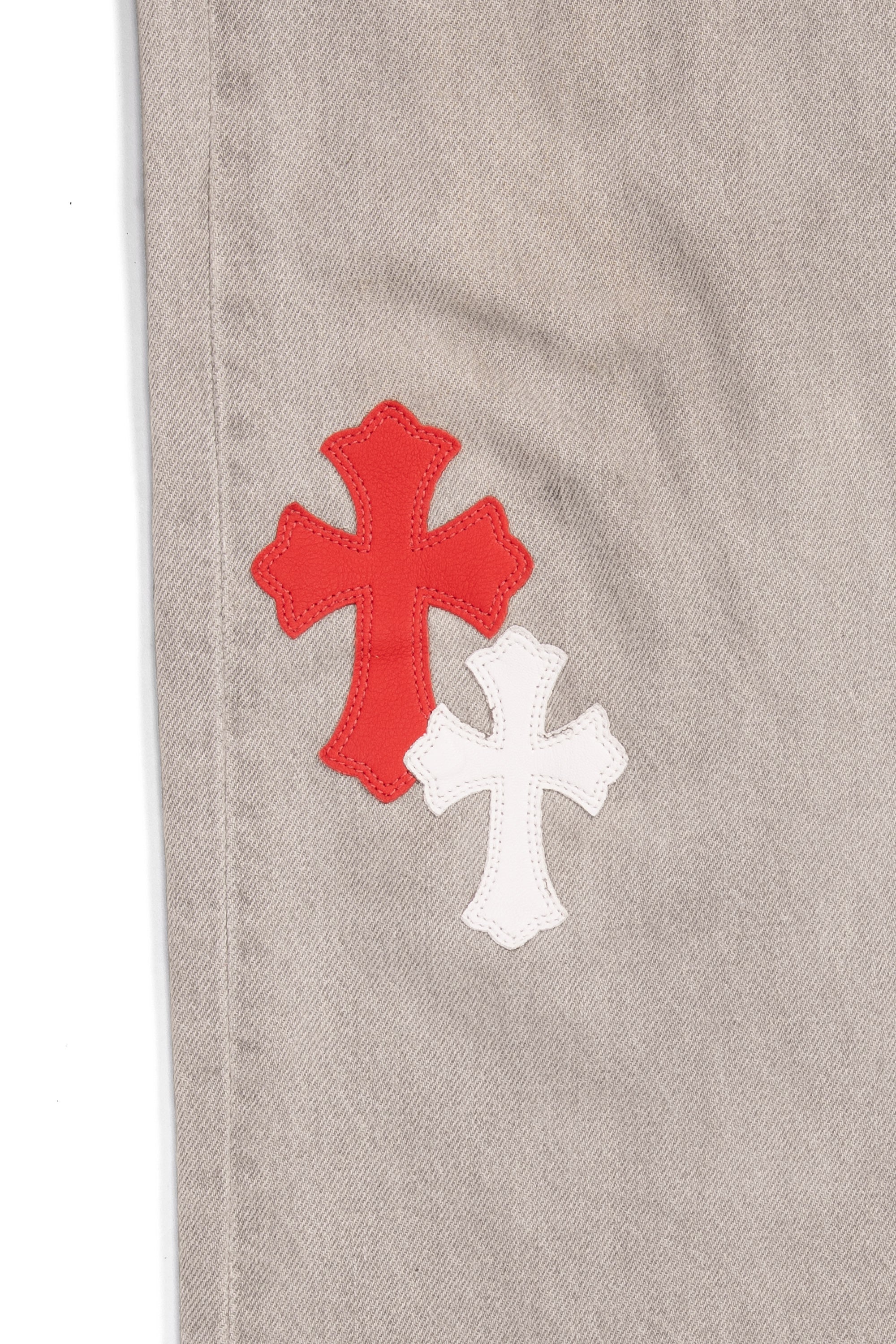 Levi's 501 Exclusive Tokyo Cross Patch Jeans Grey