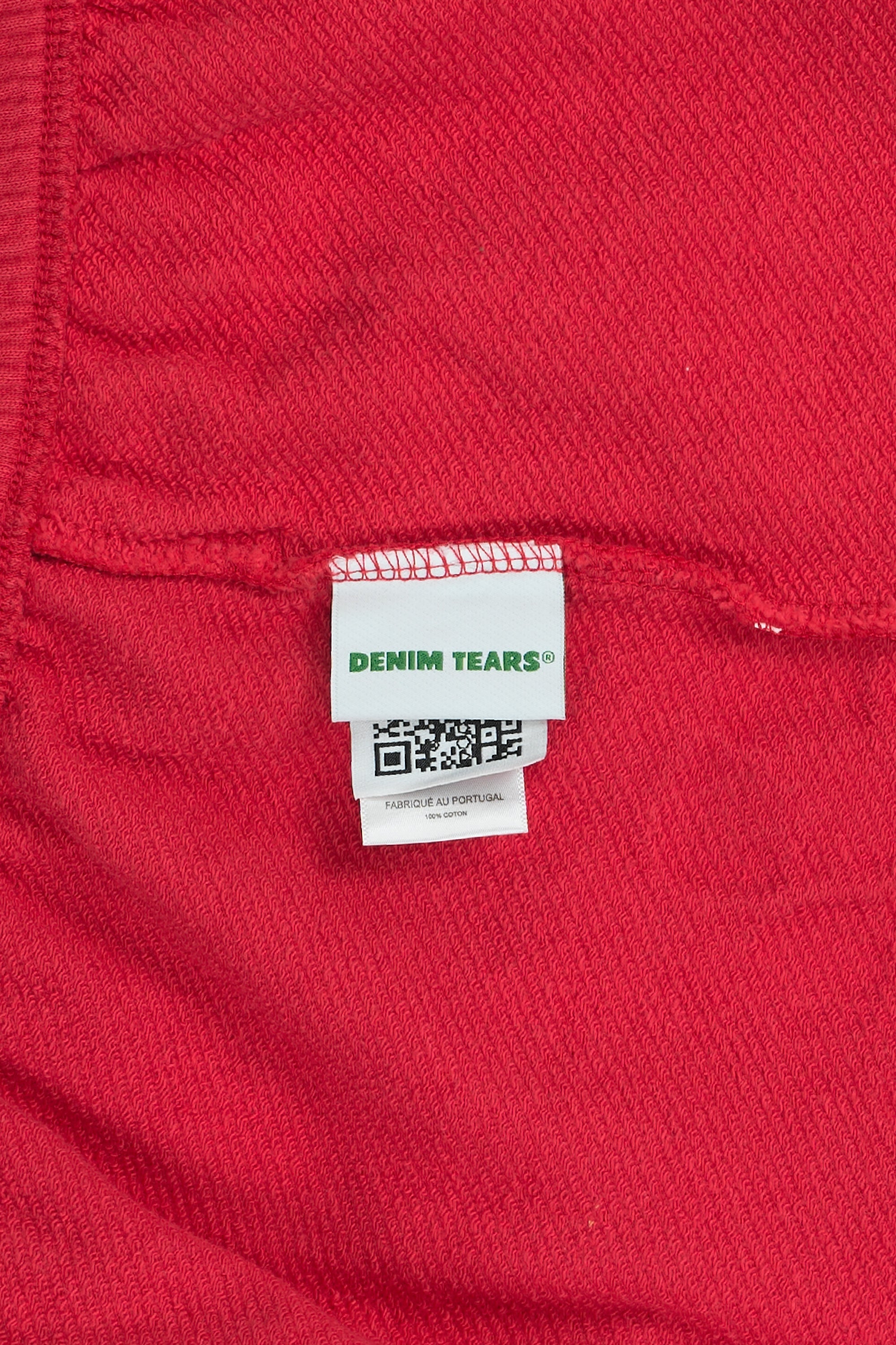 Cotton Wreath Shorts Red