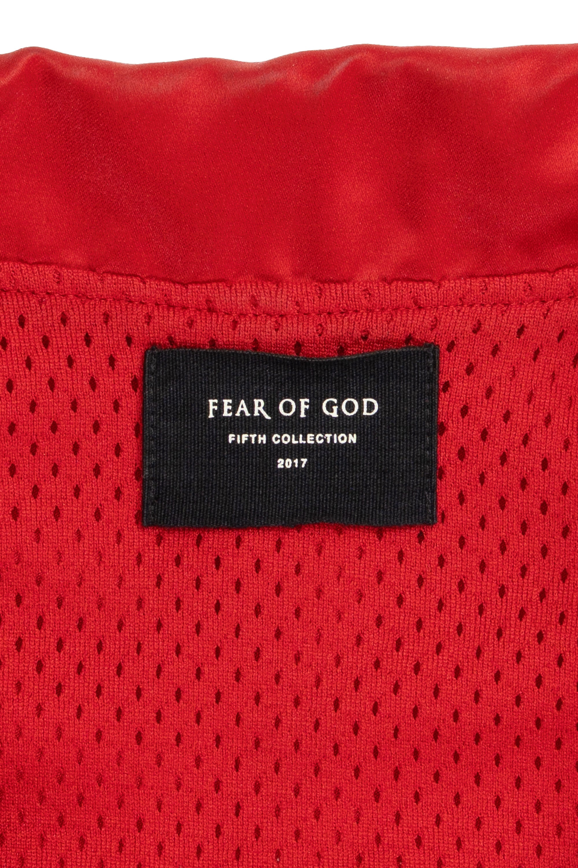 Half-Zip Coaches Jacket Red