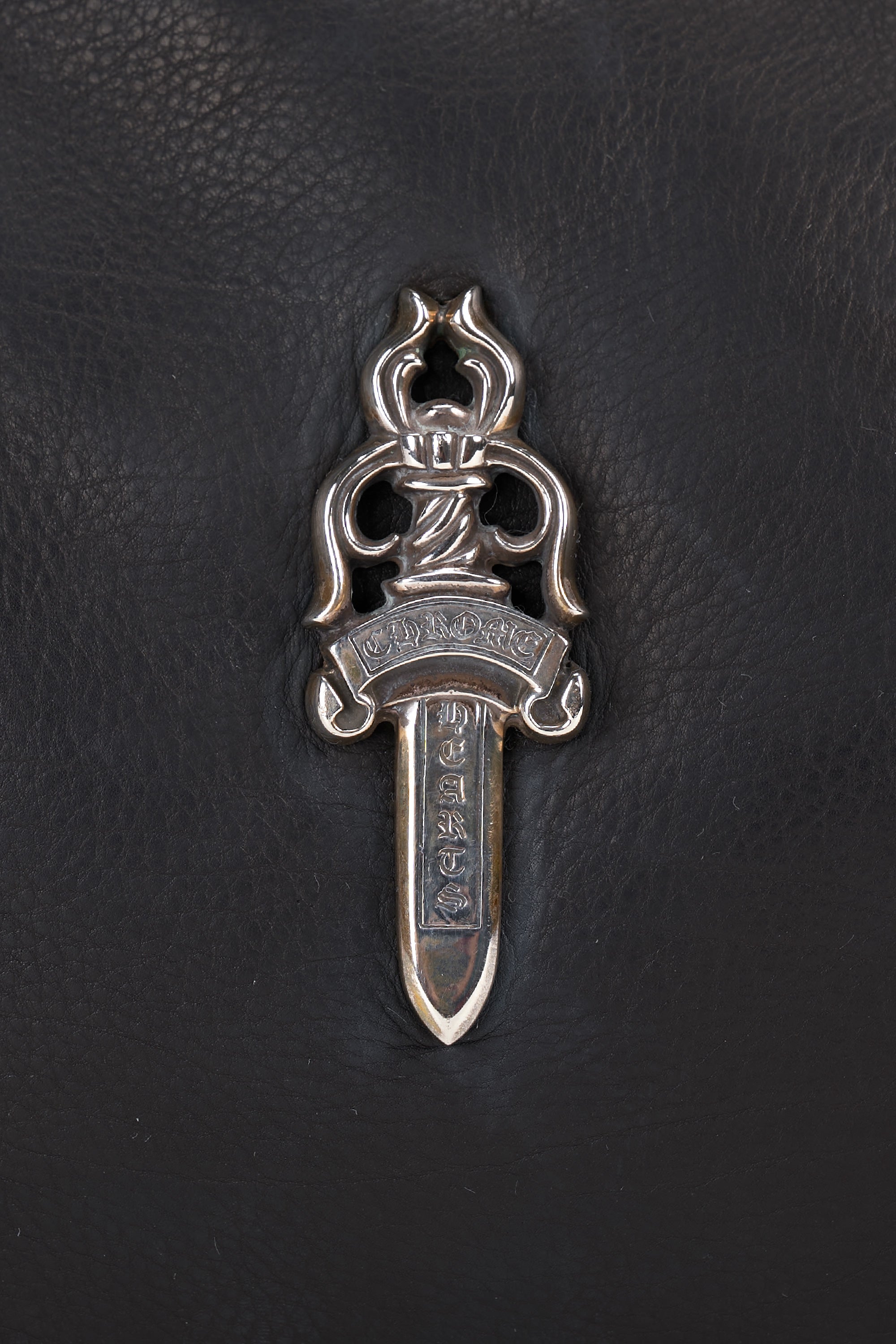 Hobo Leather Bag Black