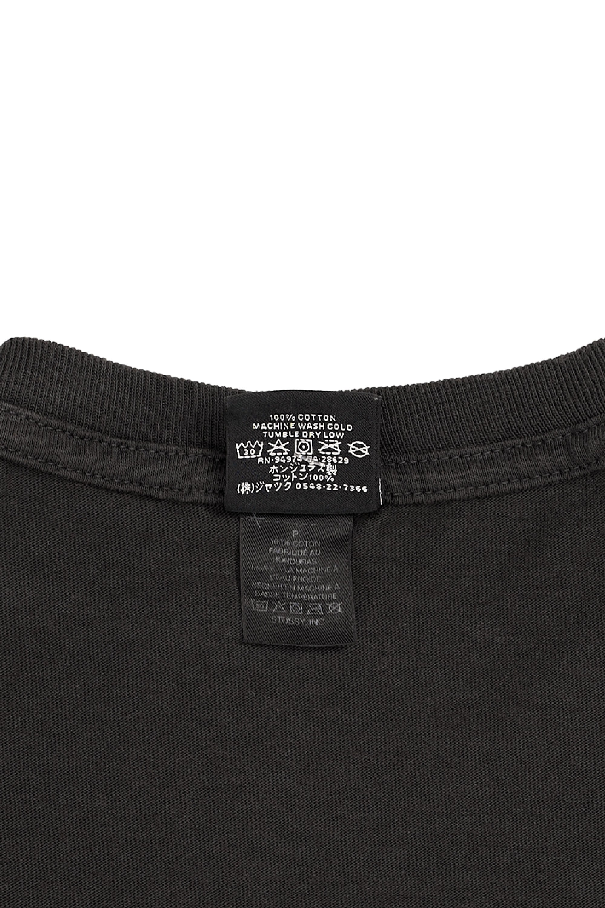 Stock Link Tee Pigment Dyed Black
