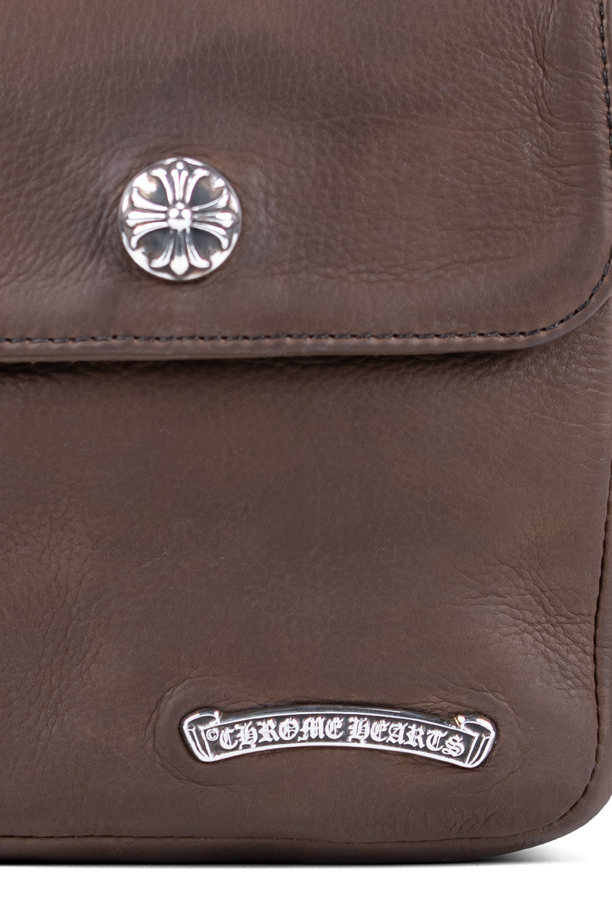 Hot Pot Leather Bag Brown