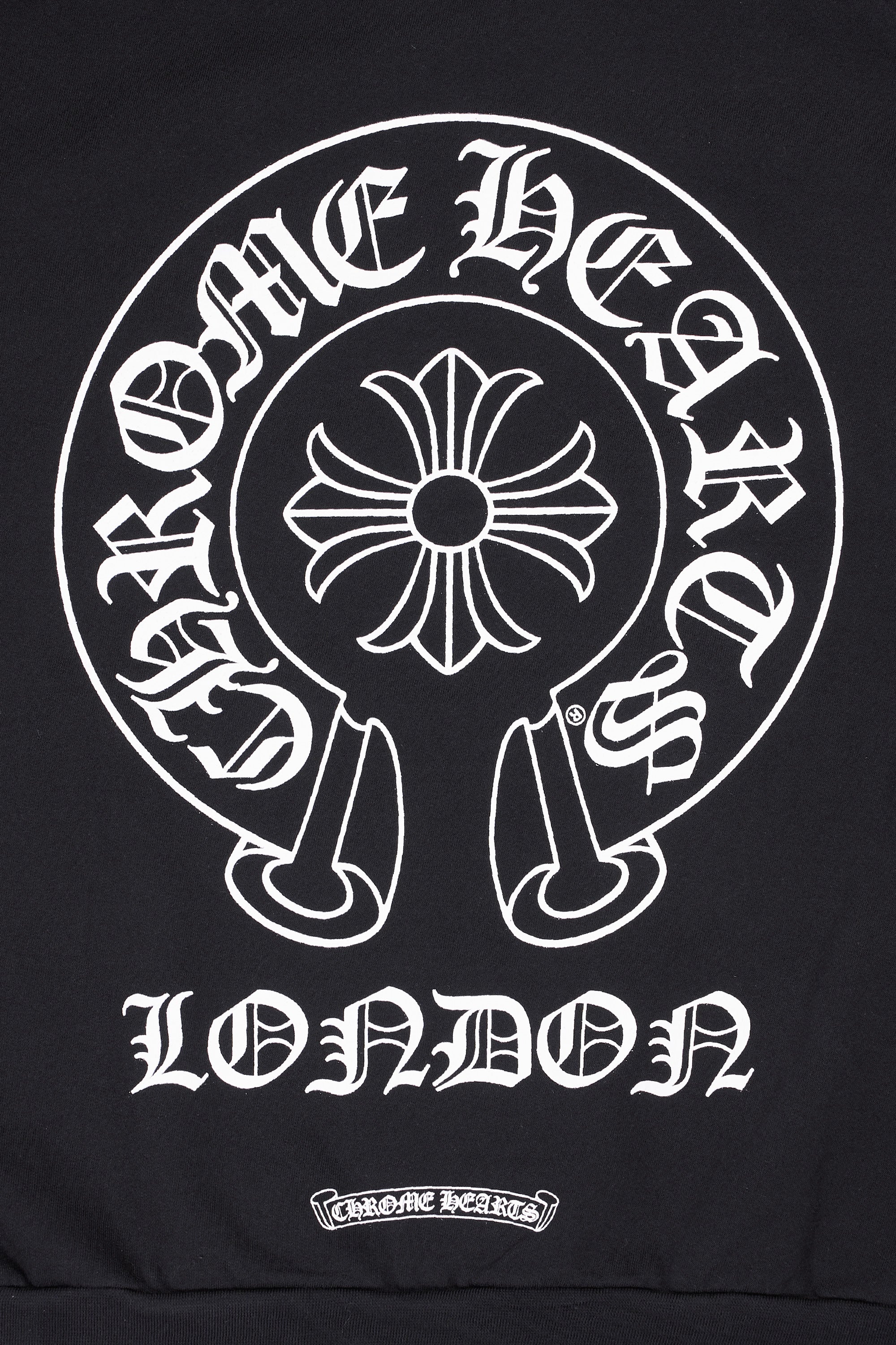 Exclusive London Horseshoe Logo Hoodie Black