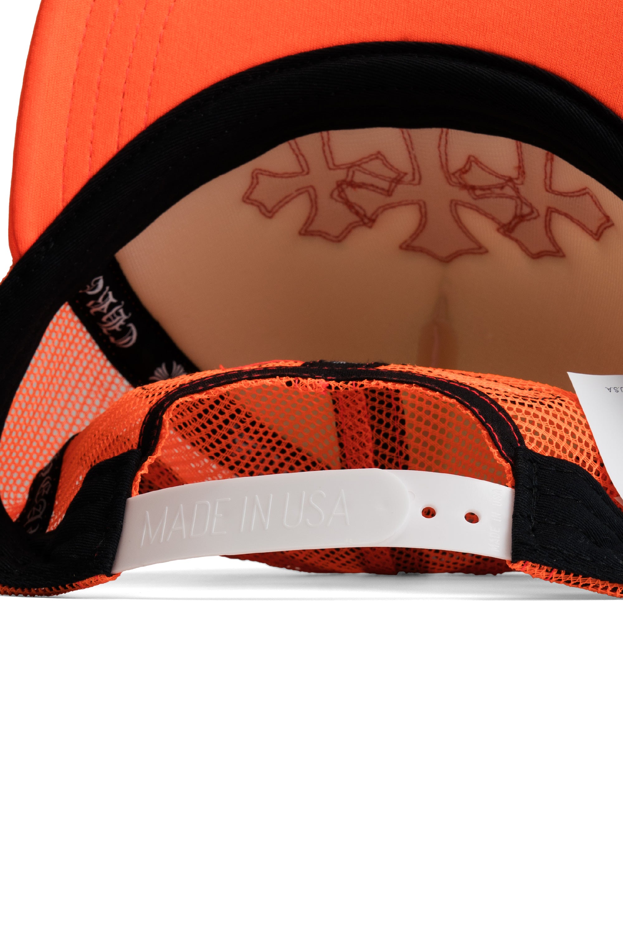 Triple Cross Trucker Cap Orange