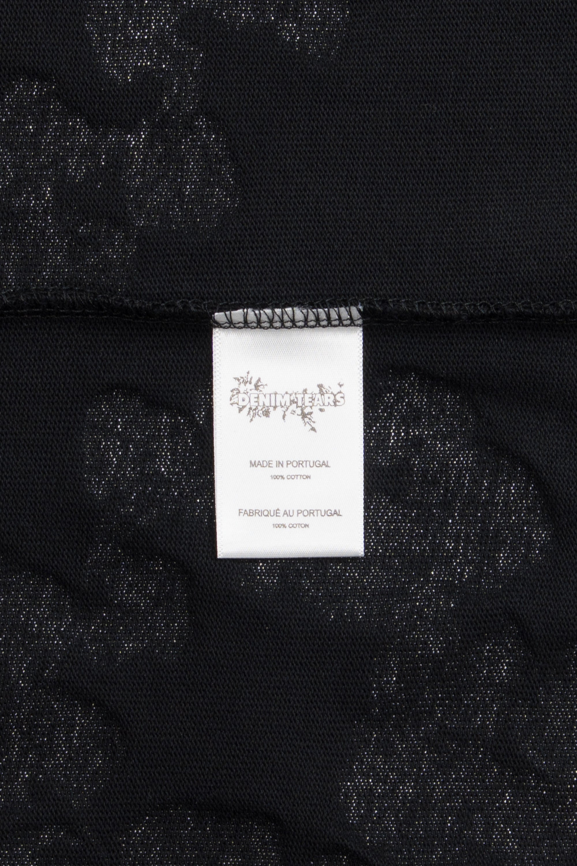 Cotton Wreath Long Sleeve Black