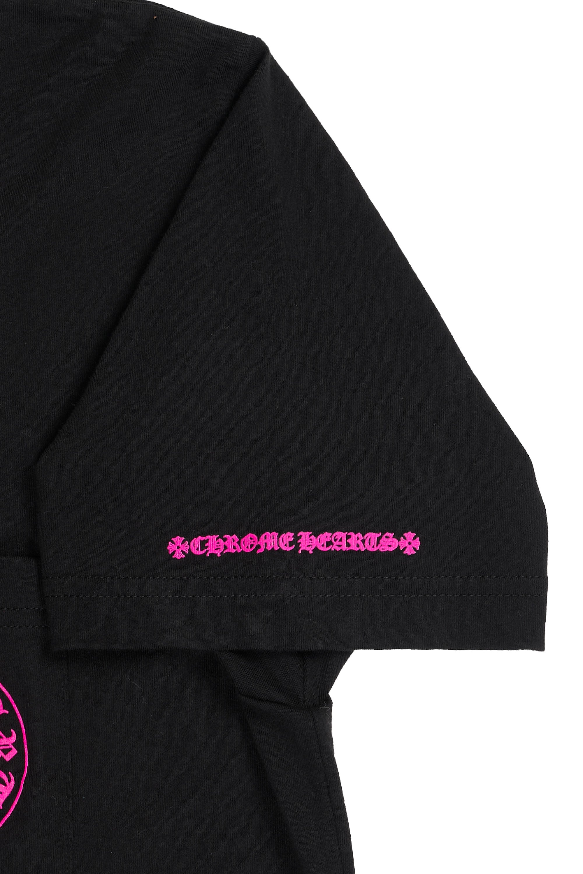 Horseshoe Logo T-shirt Black/Pink