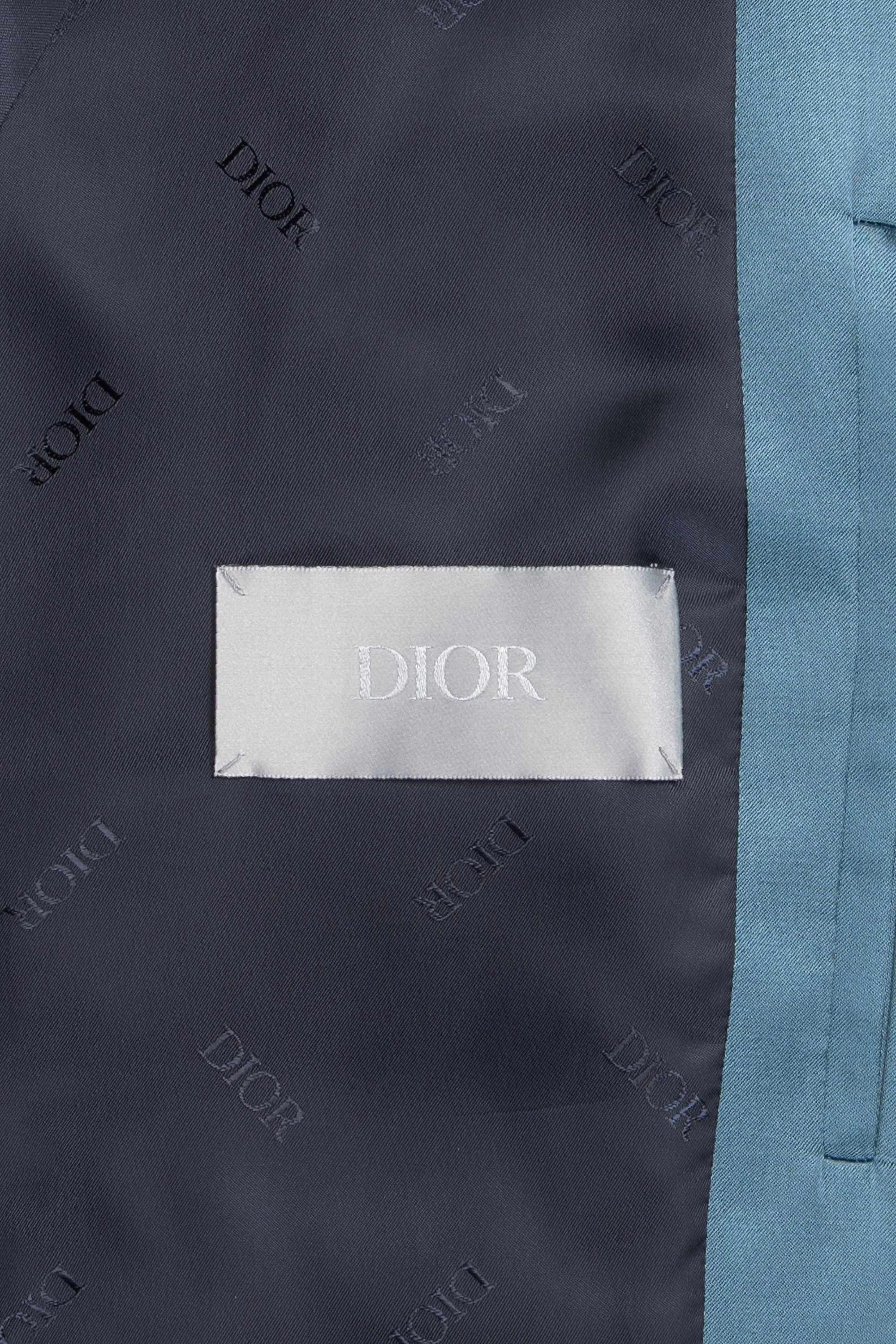 Embroidered Souvenir Bomber Jacket Teal