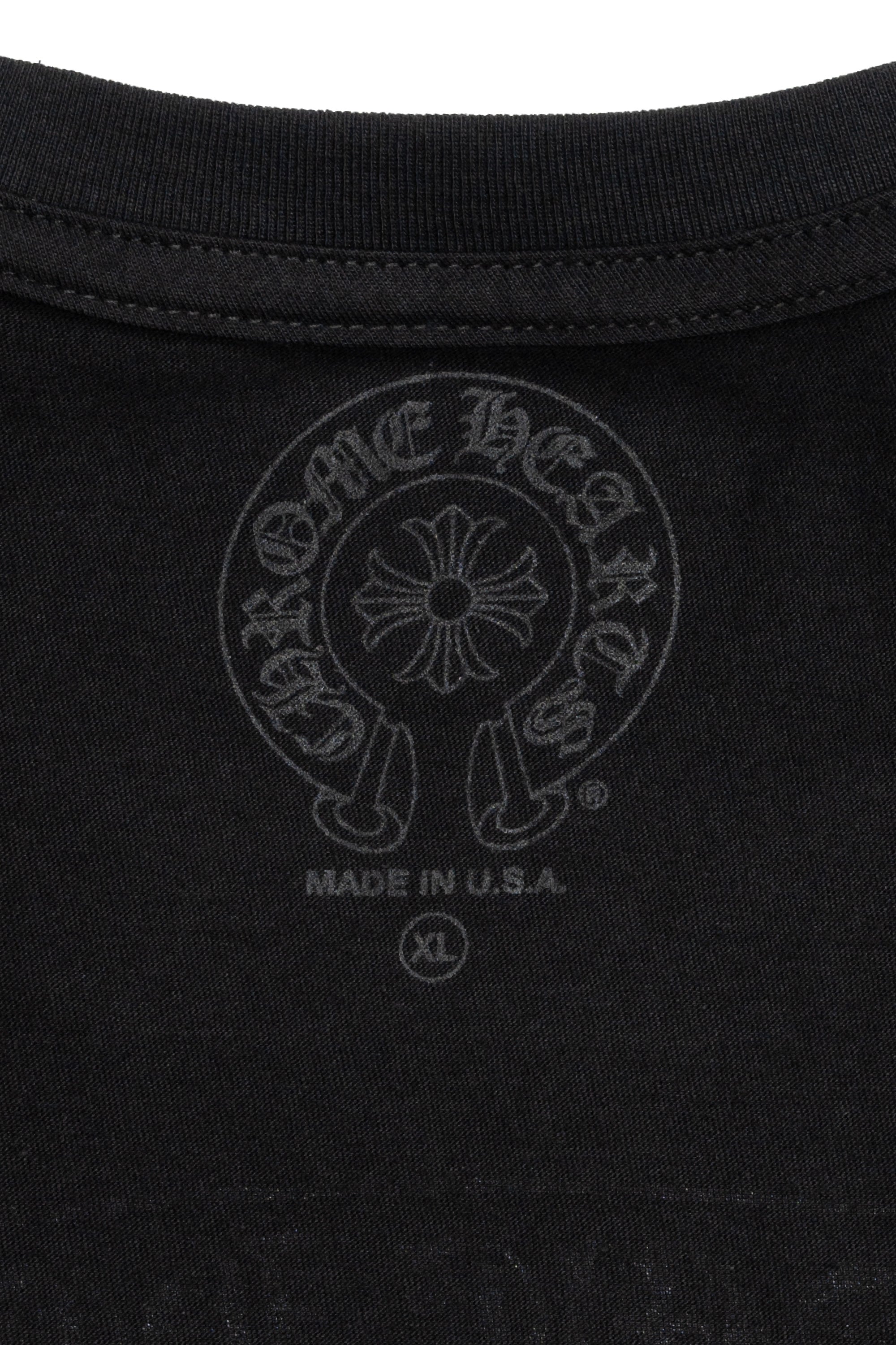 Scroll Logo T-shirt Black