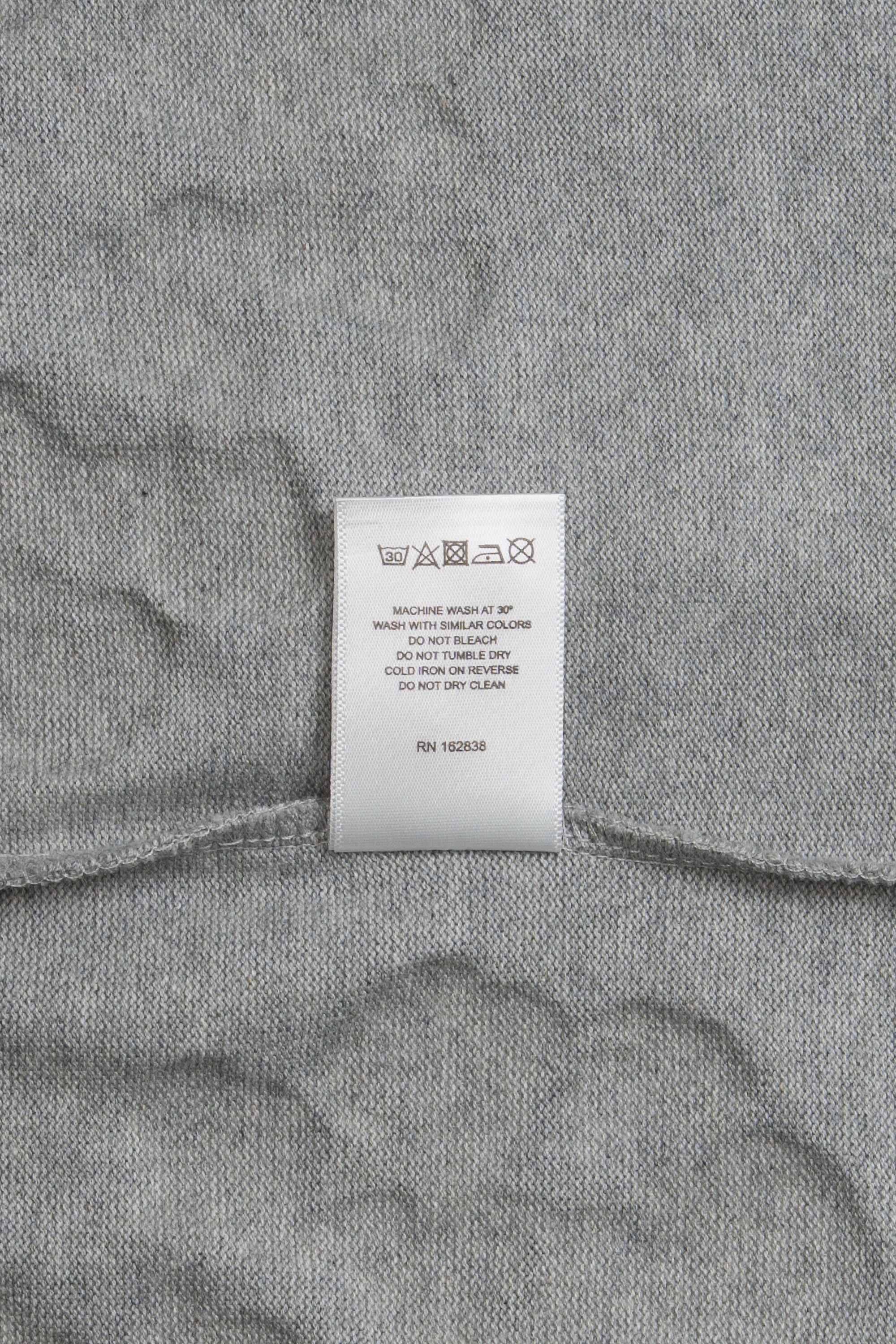 Cotton Wreath Long Sleeve Grey