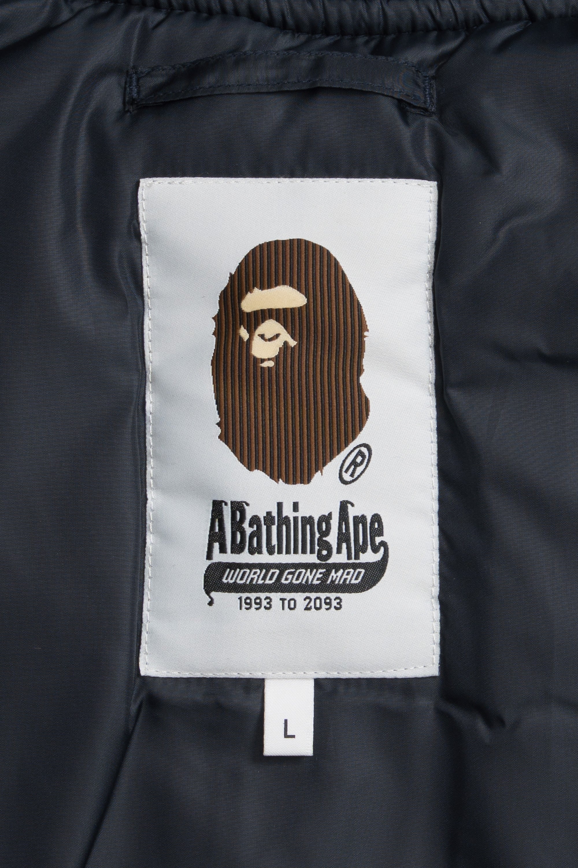 Indigo Shark Bomber Jacket Indigo