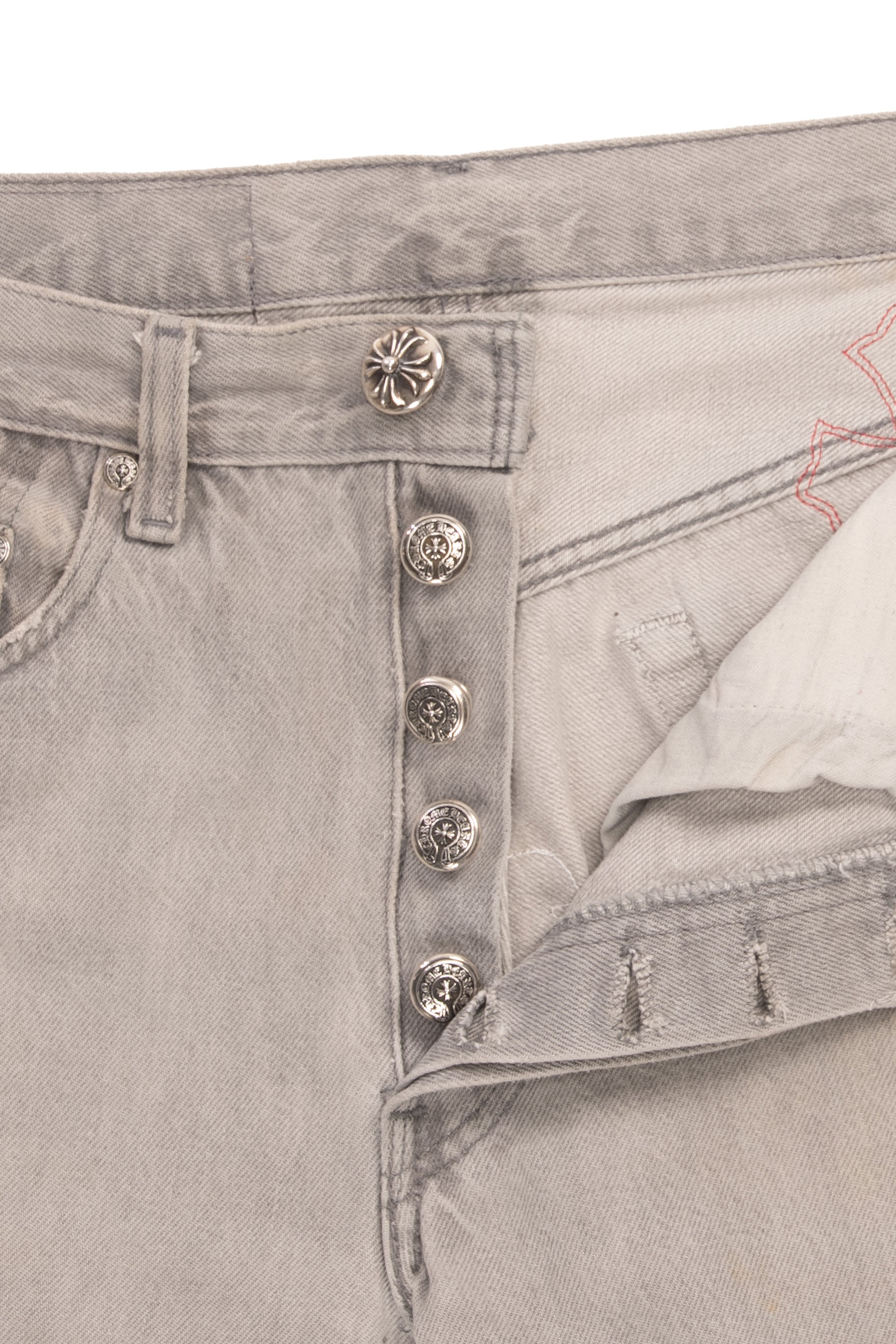 Levi's 501 Exclusive Tokyo Cross Patch Jeans Grey