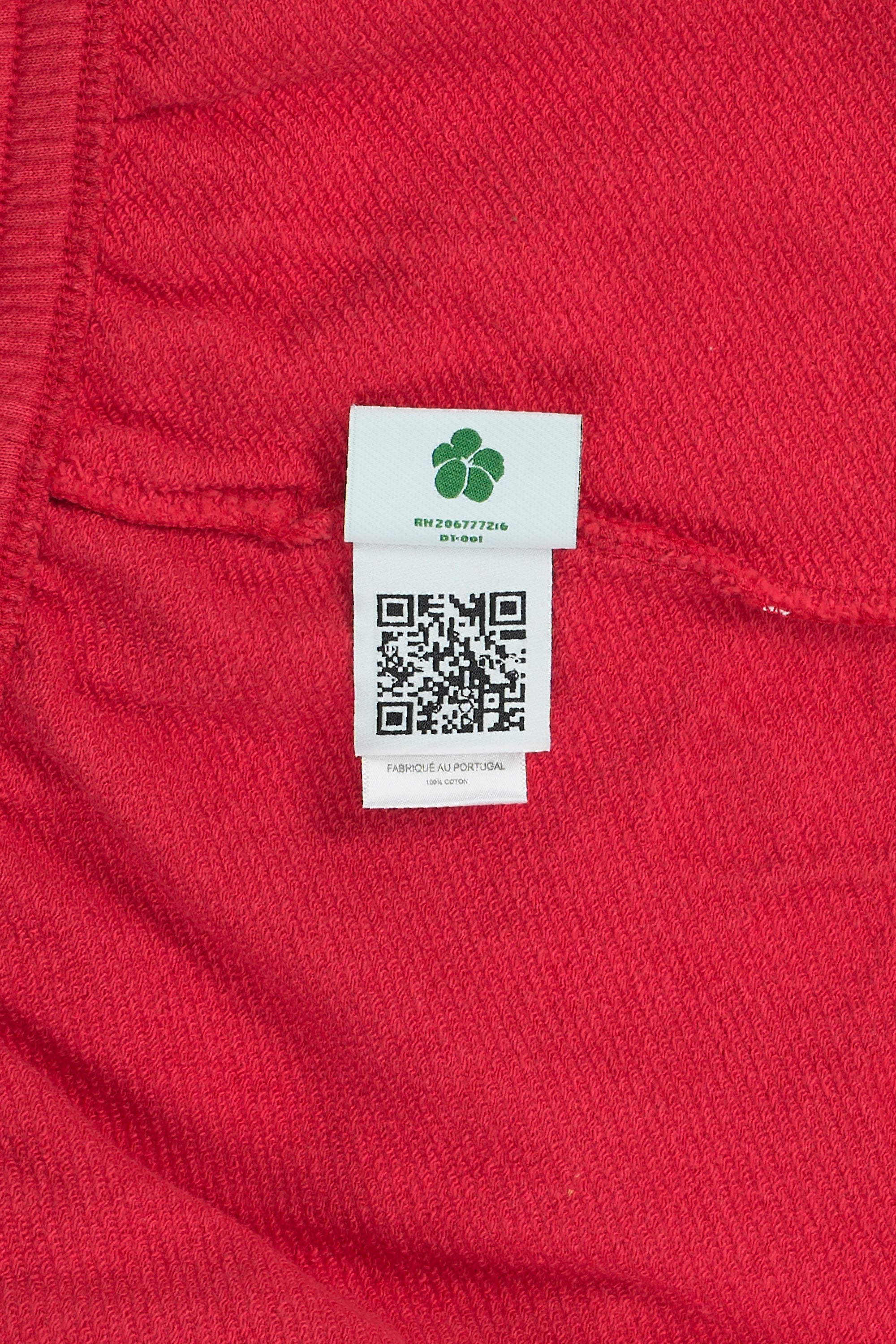 Cotton Wreath Shorts Red